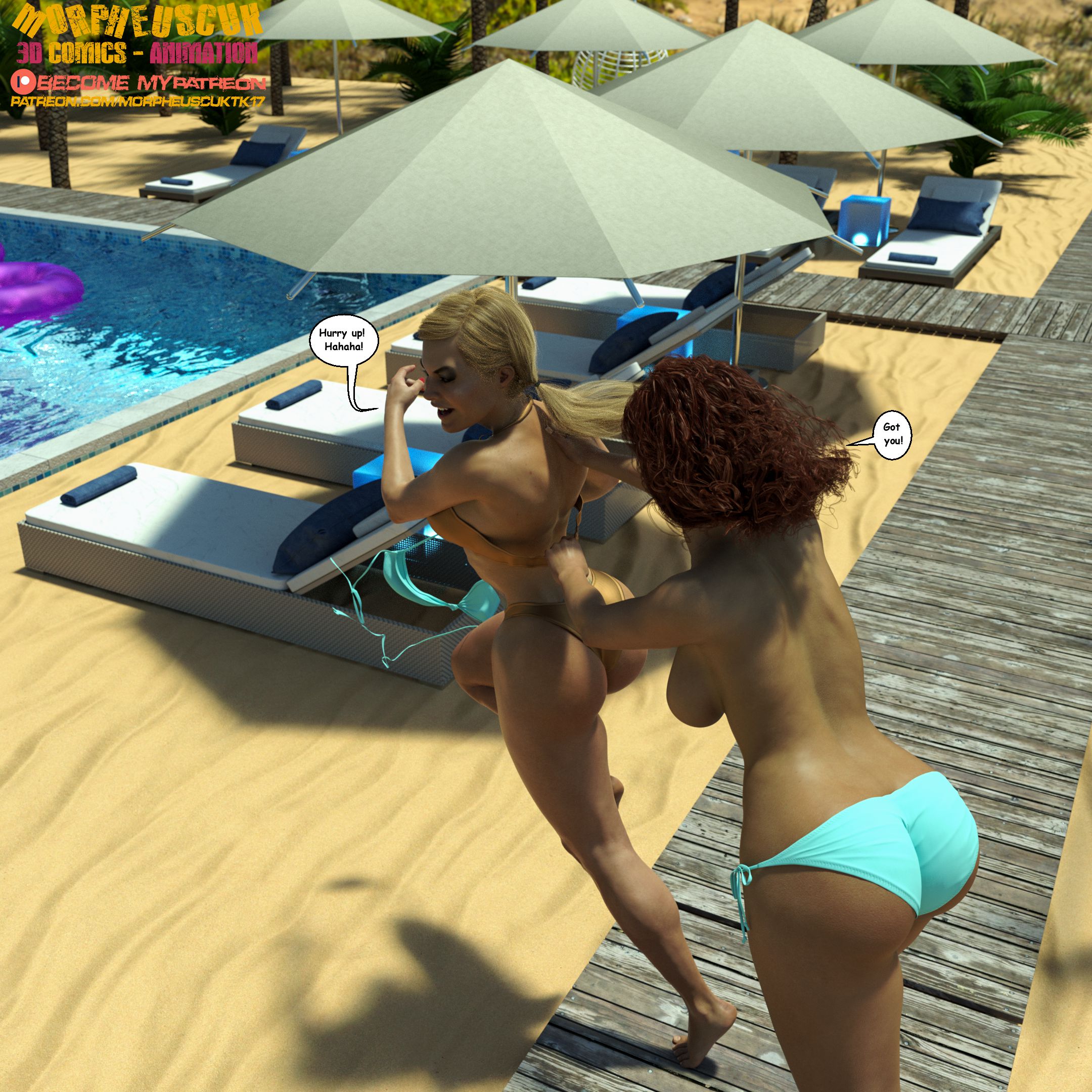 Amanda And Derya [Morpheuscuk] - Chapter 1 — Page 12