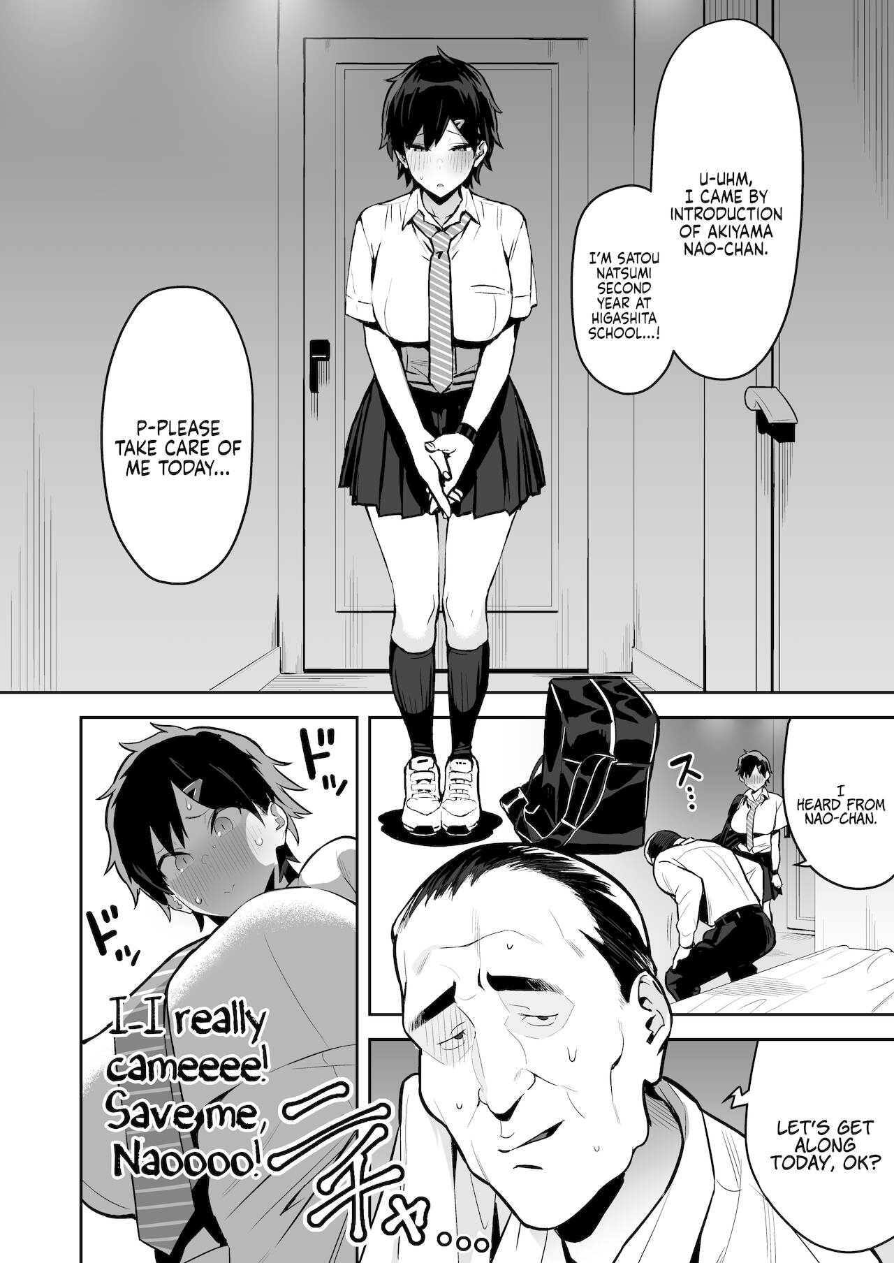Healthy Boyish Girl Does Compensated Dating. [Enokido] - Chapter 1 — Page 8