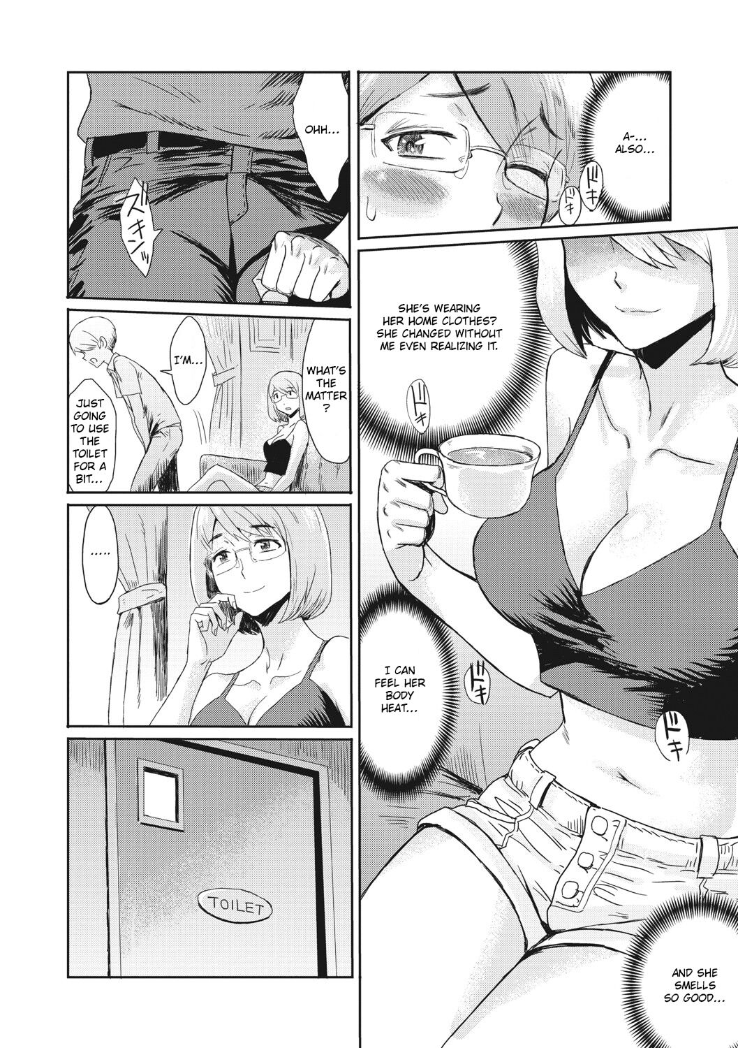 Married Woman and Boy: Early Afternoon Temptation [Kuroiwa Menou] - Chapter 1 — Page 4