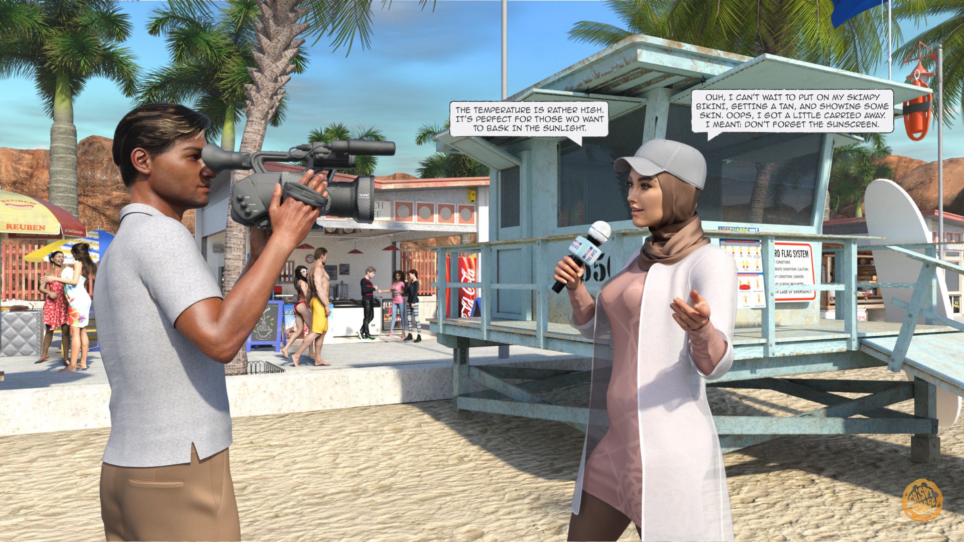 Live Report [Crispy Cheese] - Chapter 1 — Page 5