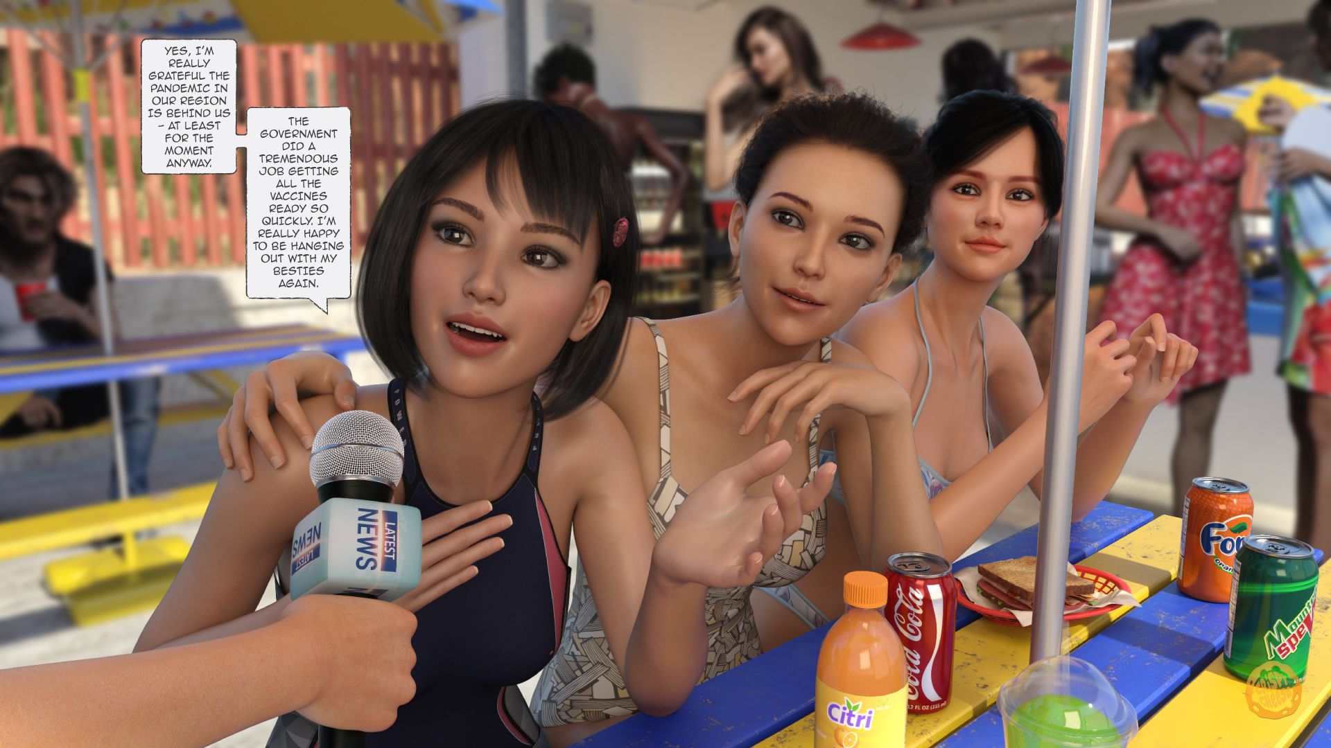 Live Report [Crispy Cheese] - Chapter 1 — Page 8