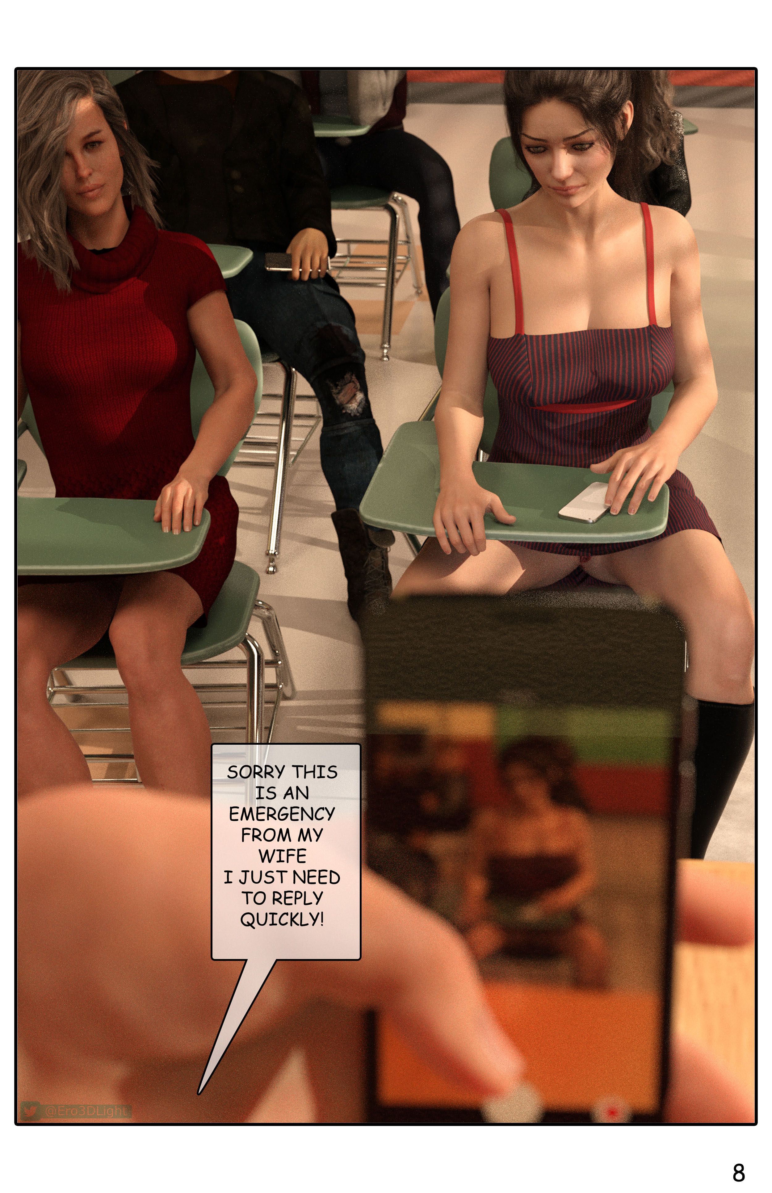 The Public Training Of Aria [Ero3DLight] - Chapter 2 — Page 13