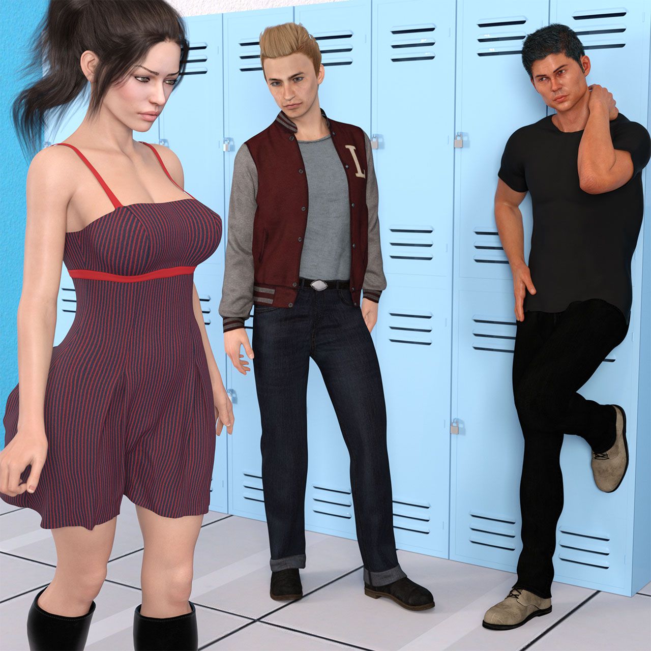 The Public Training Of Aria [Ero3DLight] - Chapter 2 — Page 6