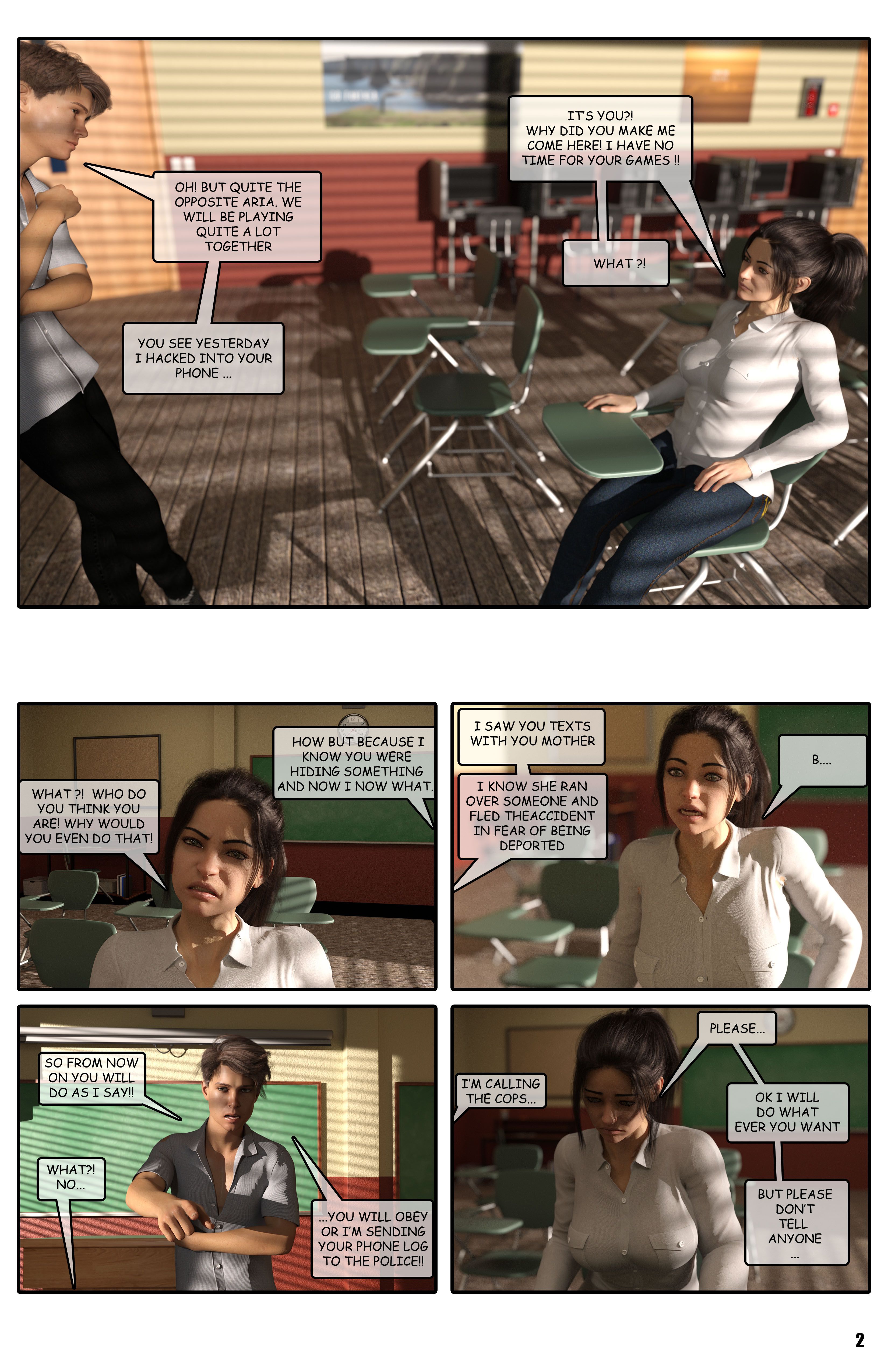 The Public Training Of Aria [Ero3DLight] - Chapter 1 — Page 4