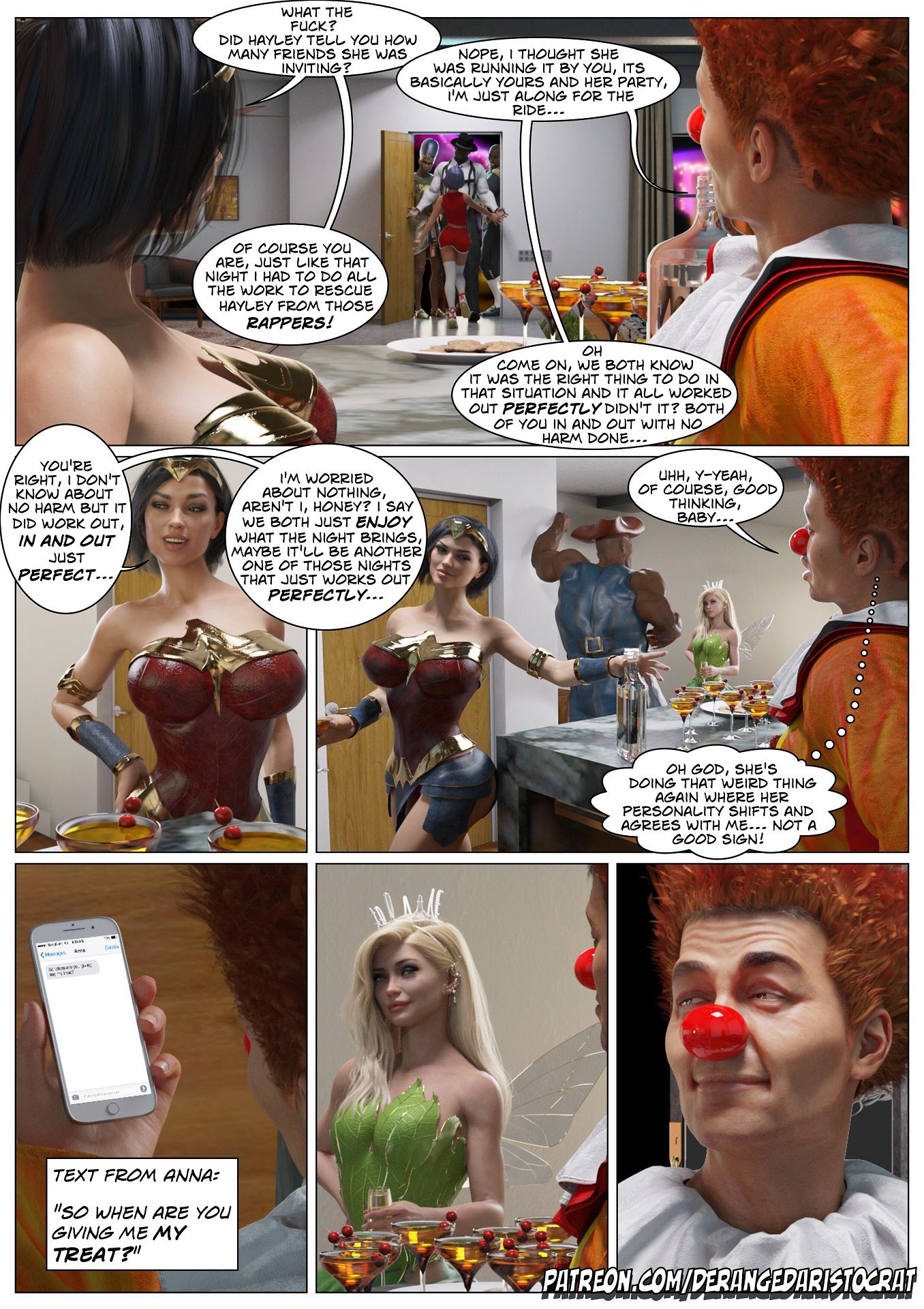 Halloween Party [Deranged Aristocrat] - Chapter 1 — Page 12