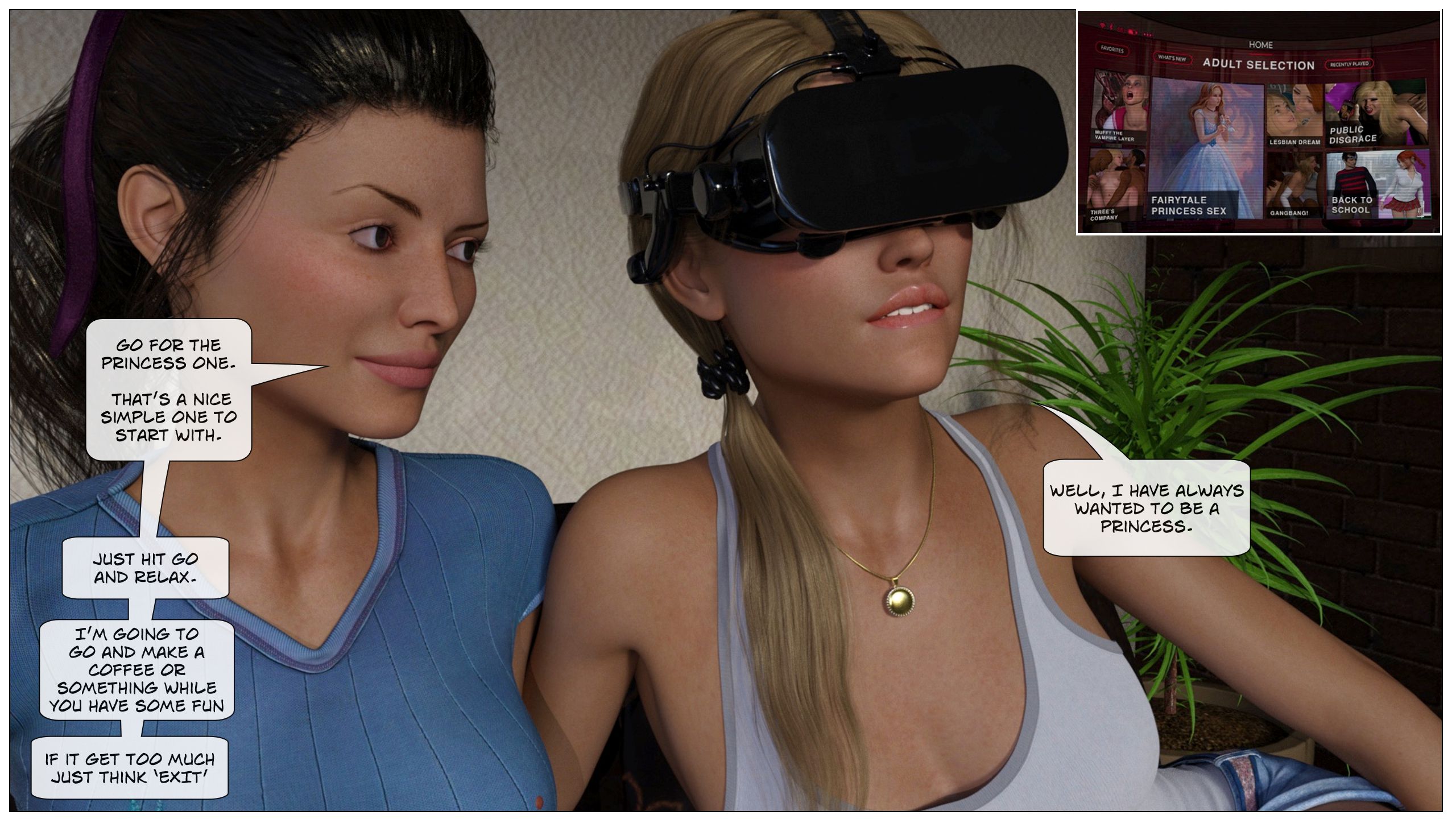 Player One [Sexy3DComics] - Chapter 1 — Page 12