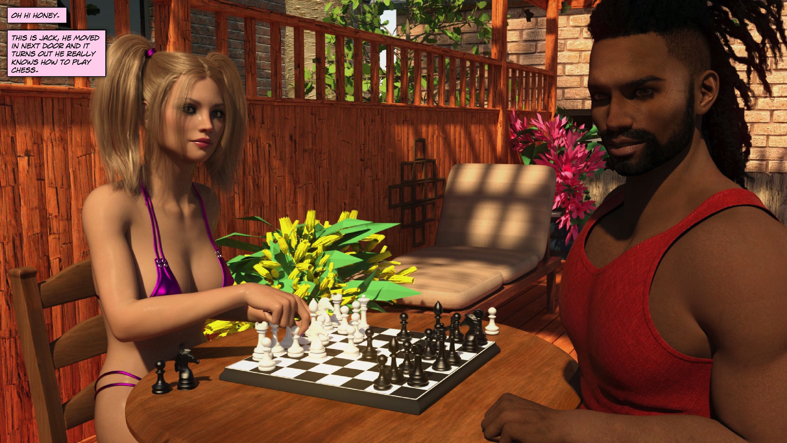 The Queen’s Gambit [Sexy3DComics] - Chapter 1 — Page 24