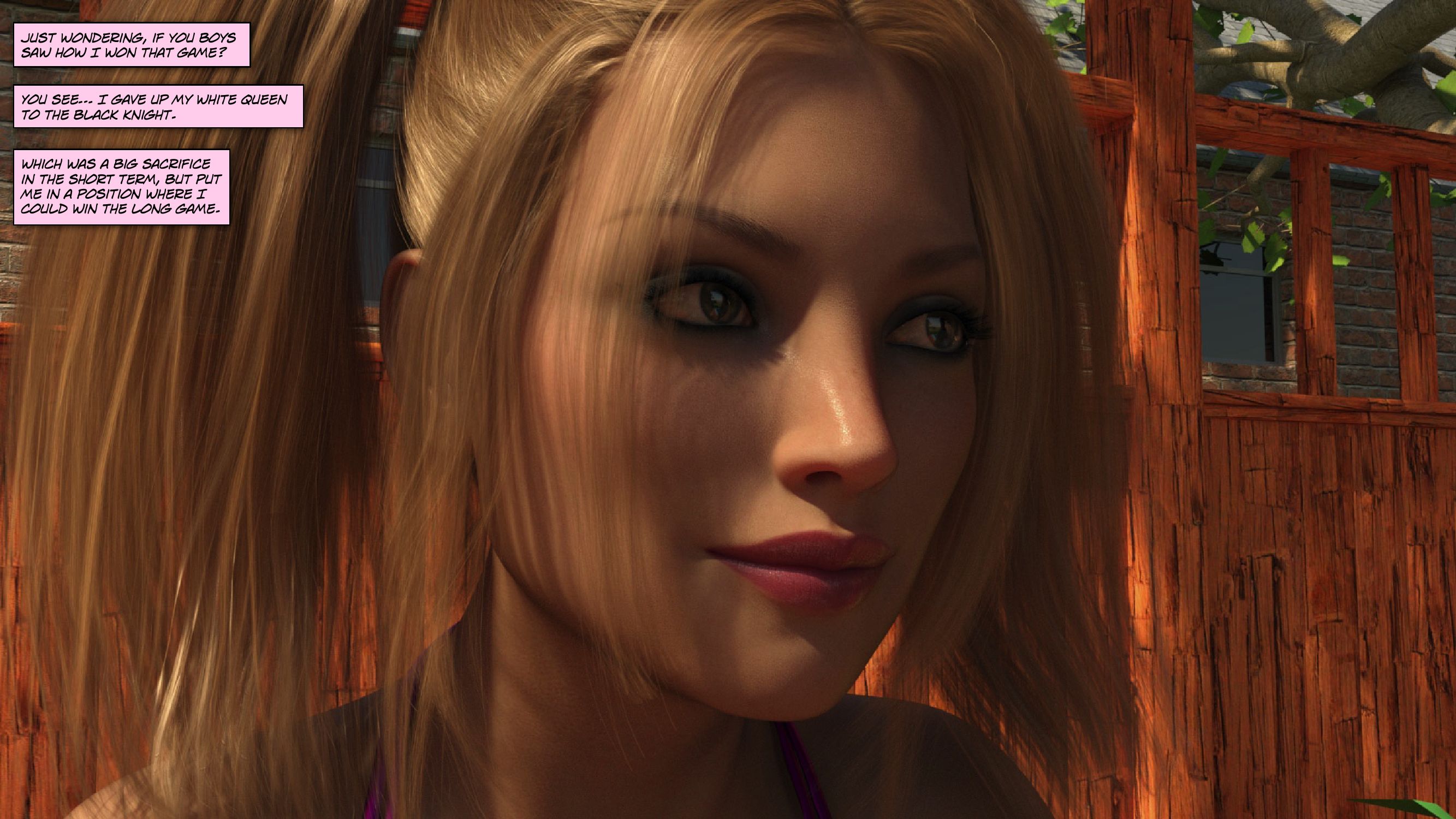 The Queen’s Gambit [Sexy3DComics] - Chapter 1 — Page 32