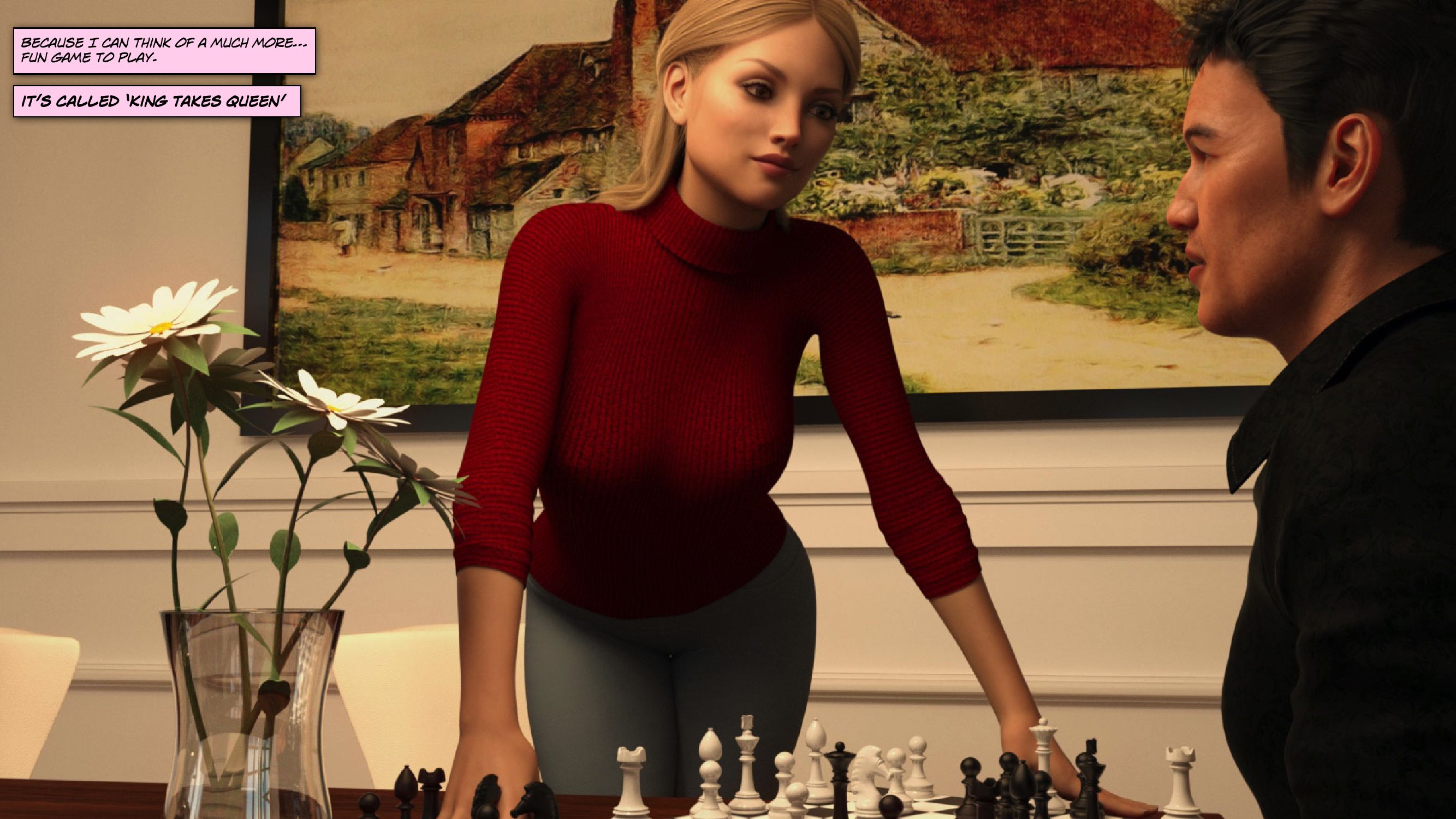 The Queen’s Gambit [Sexy3DComics] - Chapter 1 — Page 4