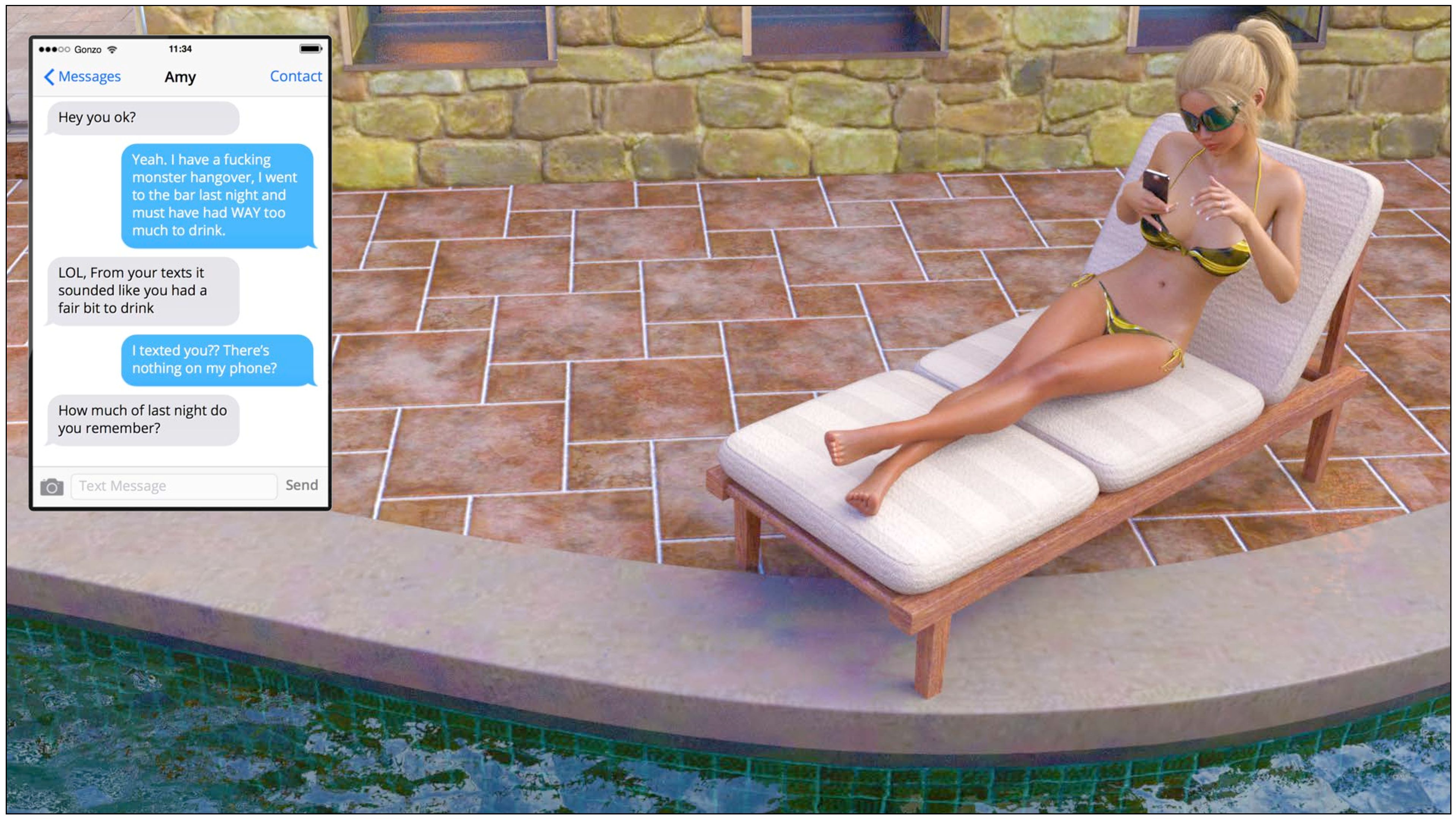 Blacked [Sexy3DComics] - Chapter 1 — Page 59