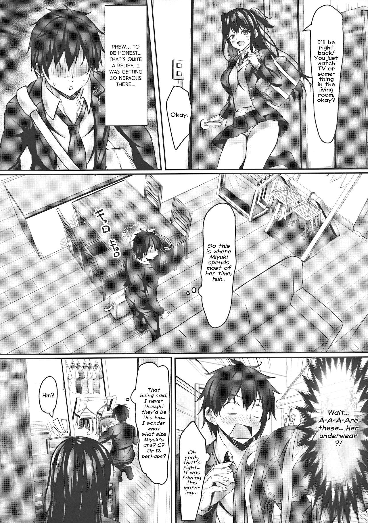 First year middle schooler me and my girlfriend jk’s big sister [Aikawa Tatsuki] - Chapter 1 — Page 5