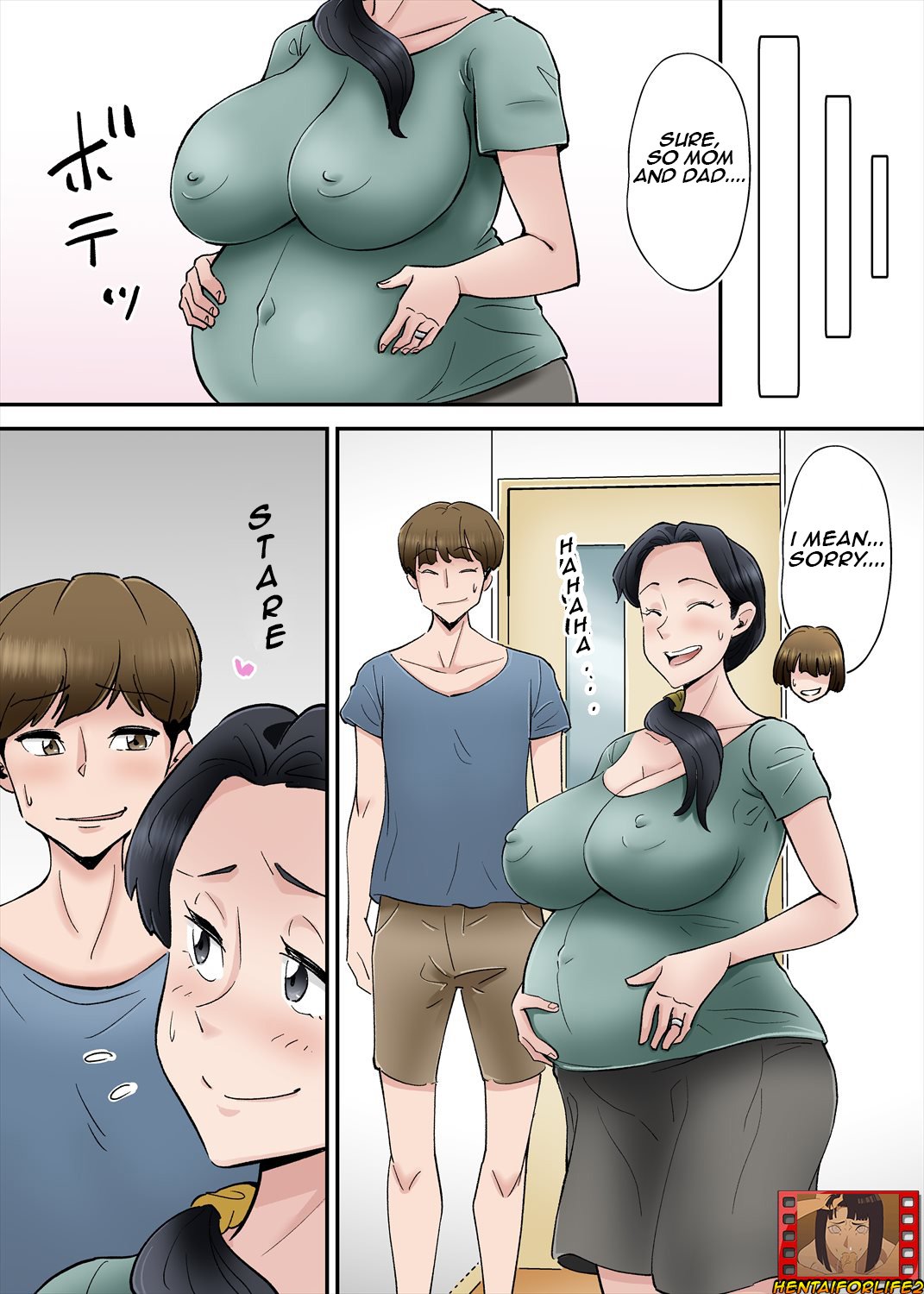 I want to cuckcold my wife with mother-in-law’s big breasts [Nobishiro] - Chapter 1 — Page 27