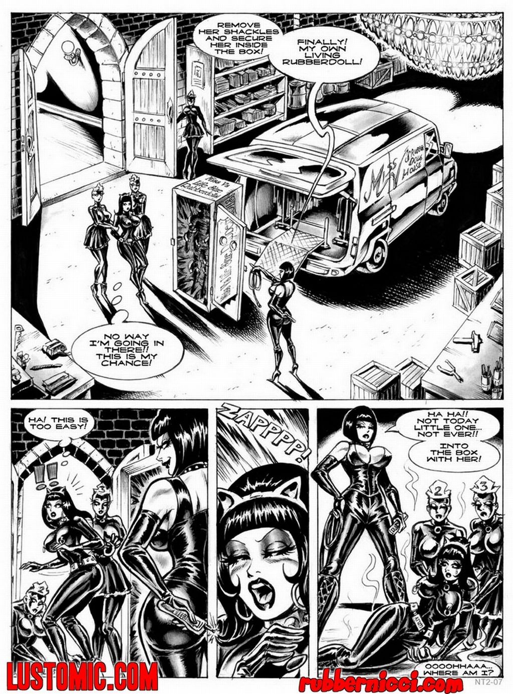 Nicci Tristan The Latex Kitten [Lustomic] - Chapter 2 — Page 7