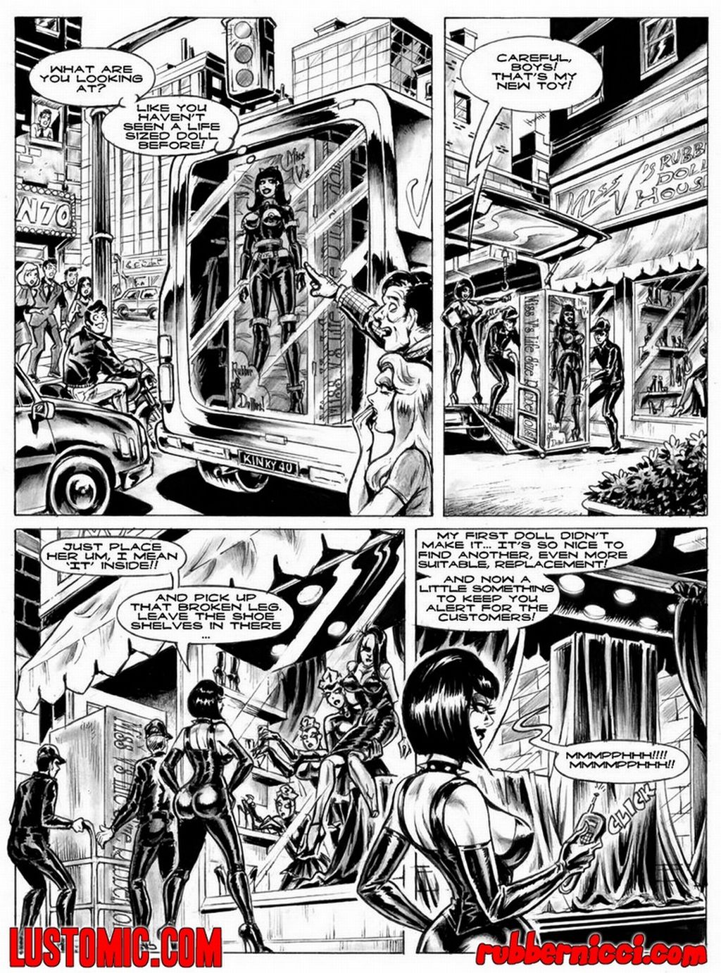 Nicci Tristan The Latex Kitten [Lustomic] - Chapter 2 — Page 9