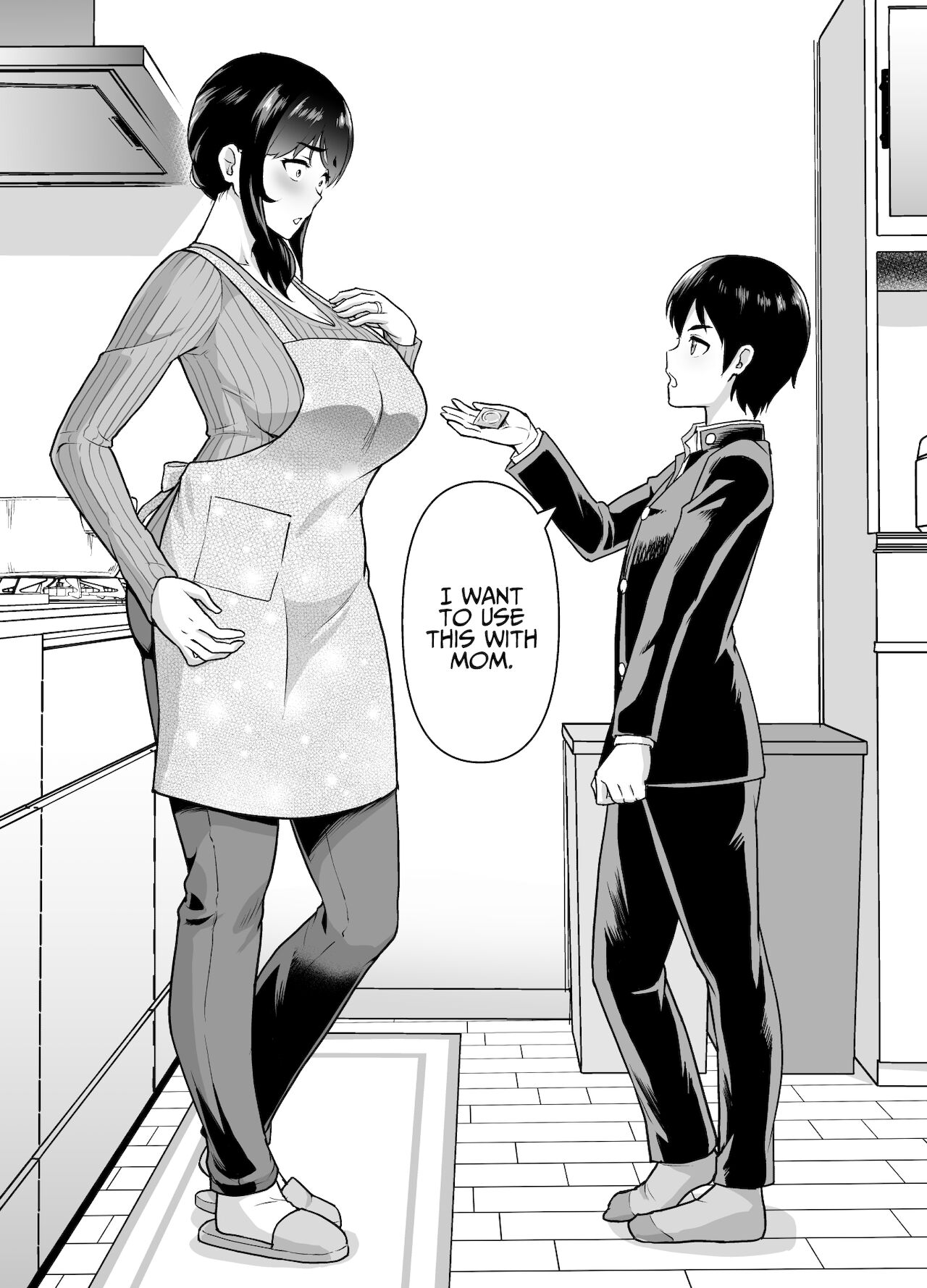 A romantic relationship that begins with a mother and child [Nihito] - Chapter 1 — Page 19