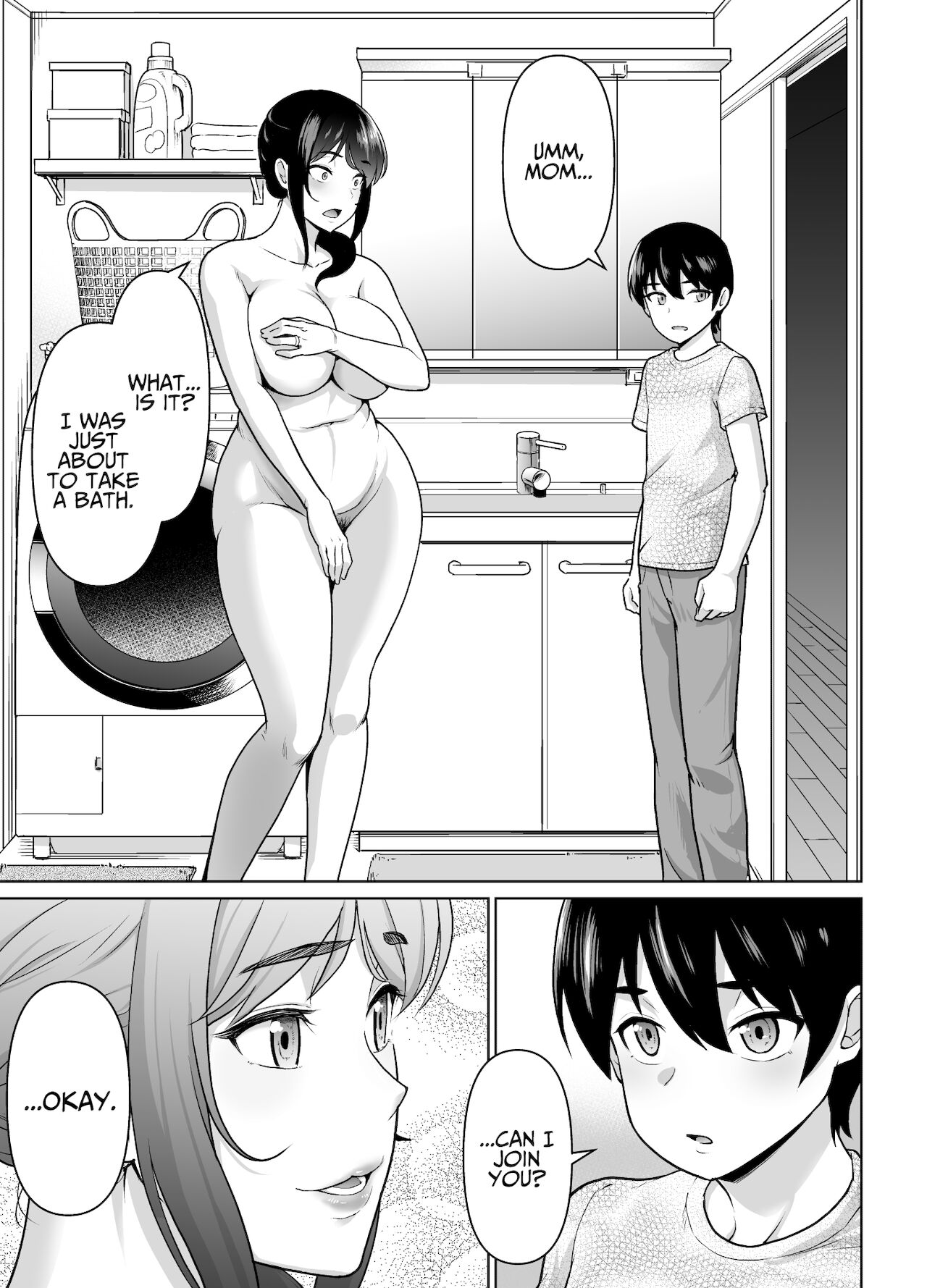 A romantic relationship that begins with a mother and child [Nihito] - Chapter 1 — Page 7