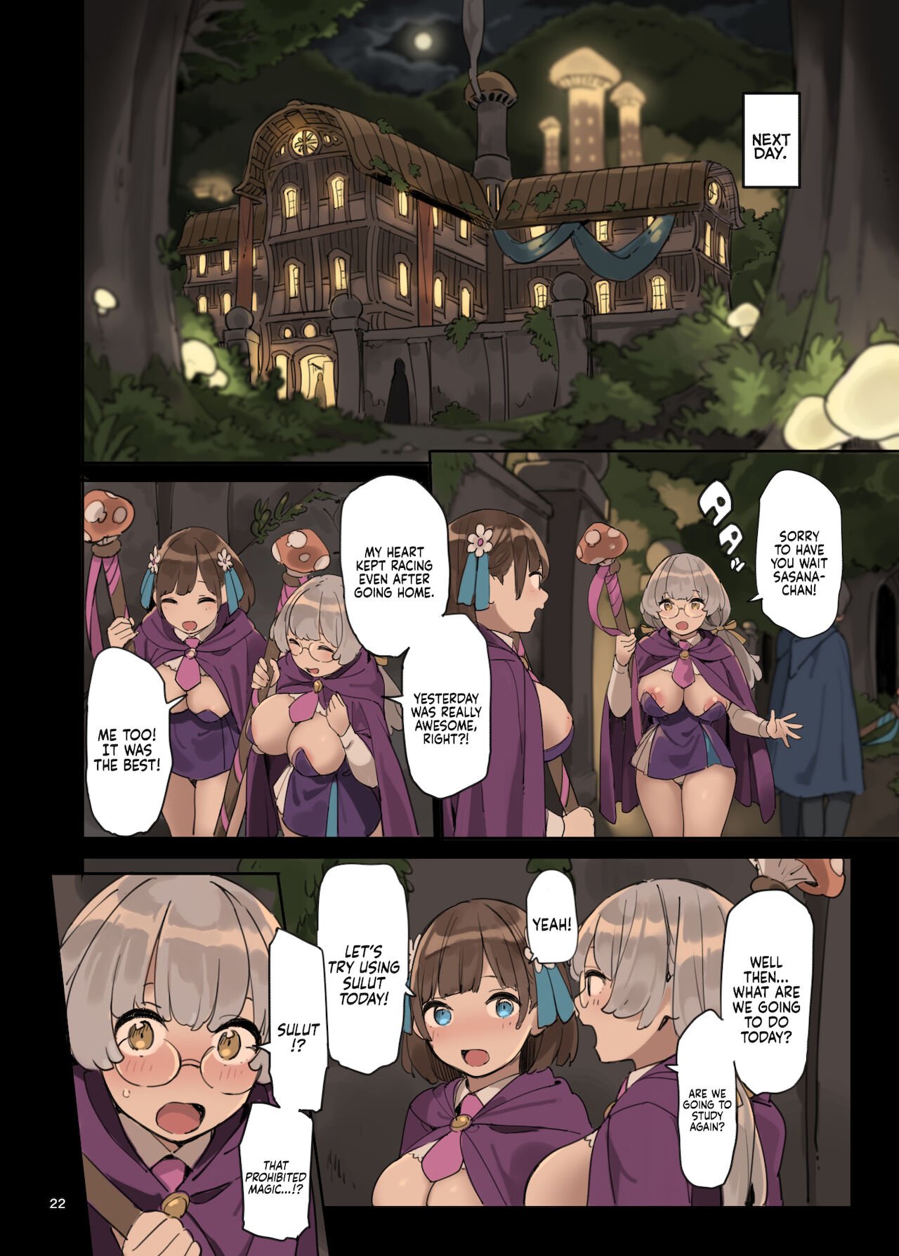 Studying Sex with Magic! [Irotenya] - Chapter 1 — Page 22