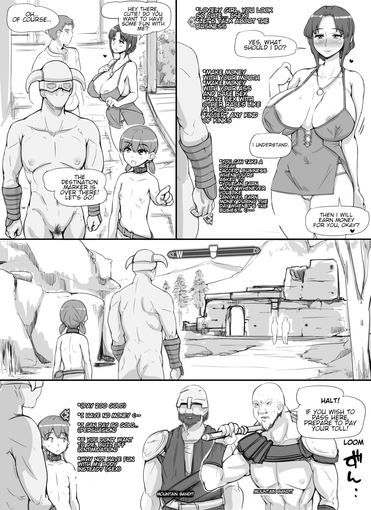 NPC Rape MOD (The Elder Scrolls V: Skyrim) [Abubu] - Chapter 1 — Page 19