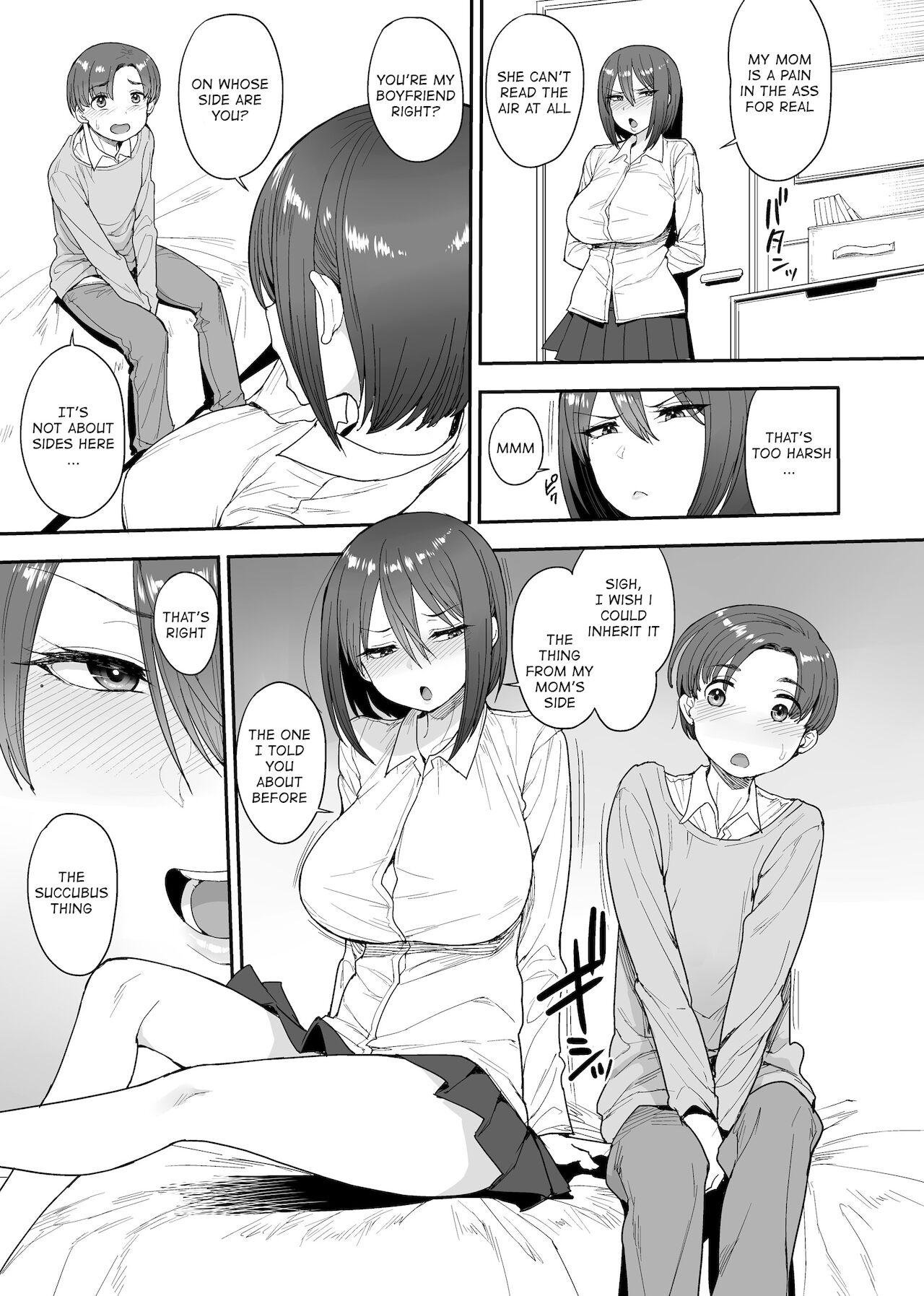 My Succubus Neighbour, the Mother and Daughter Case of the Onomiya Family [Unou] - Chapter 1 — Page 4