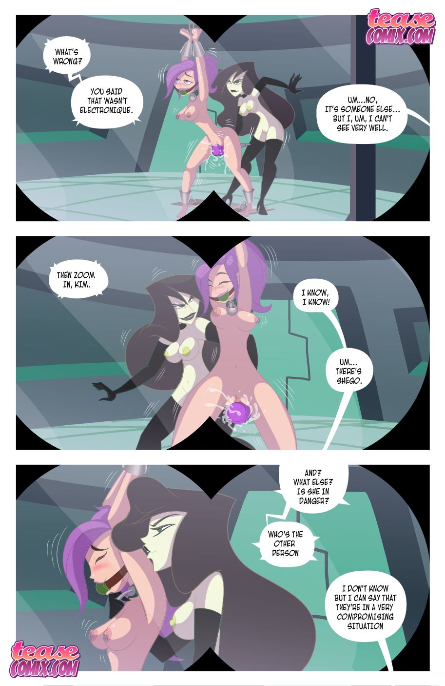 Kinky Possible – A Villain’s Bitch Remastered (Kim Possible) [Tease Comix] - Chapter — Page 5