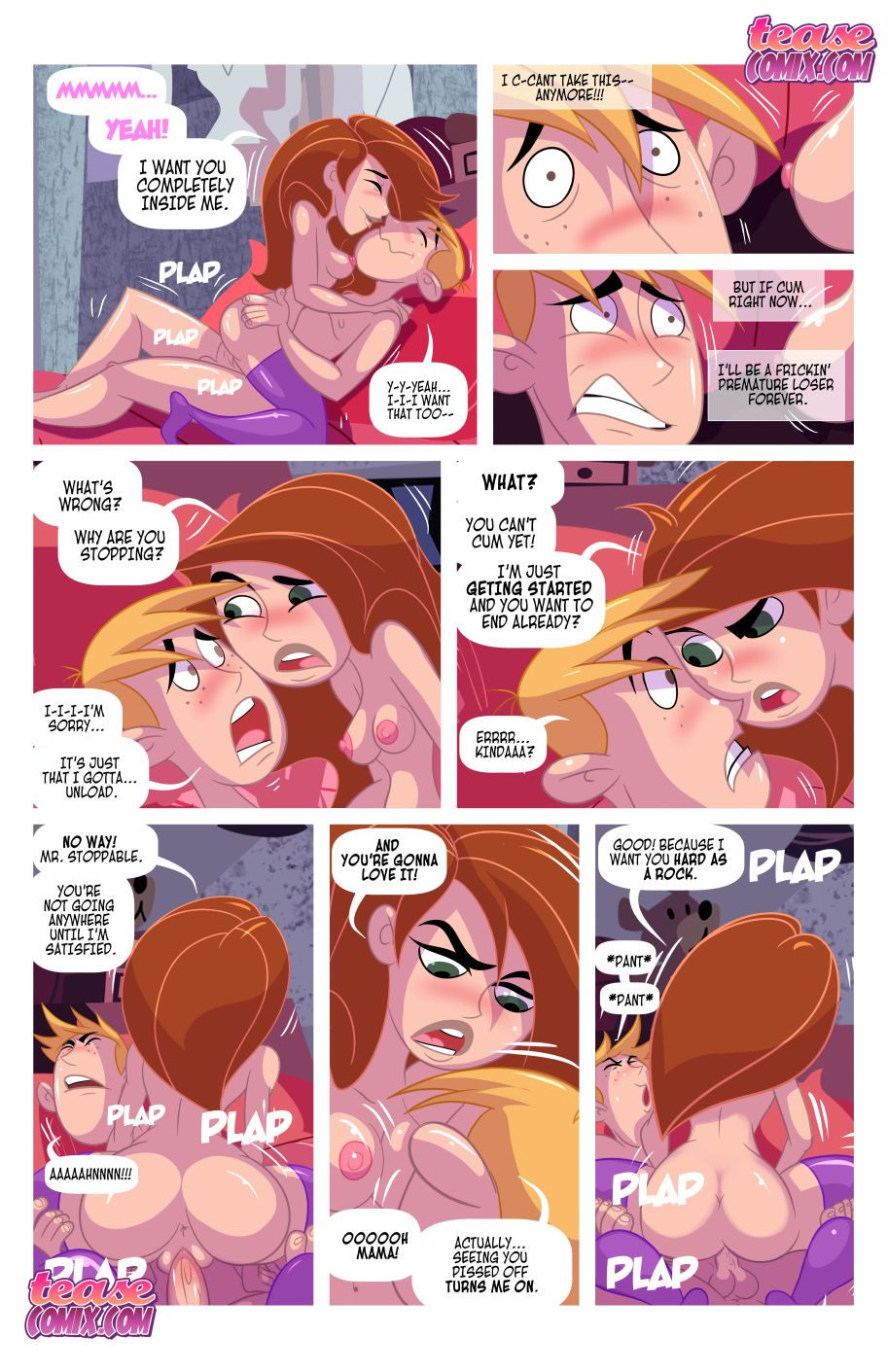 Kinky Possible – A Villain’s Bitch Remastered (Kim Possible) [Tease Comix] - Chapter 2 — Page 24