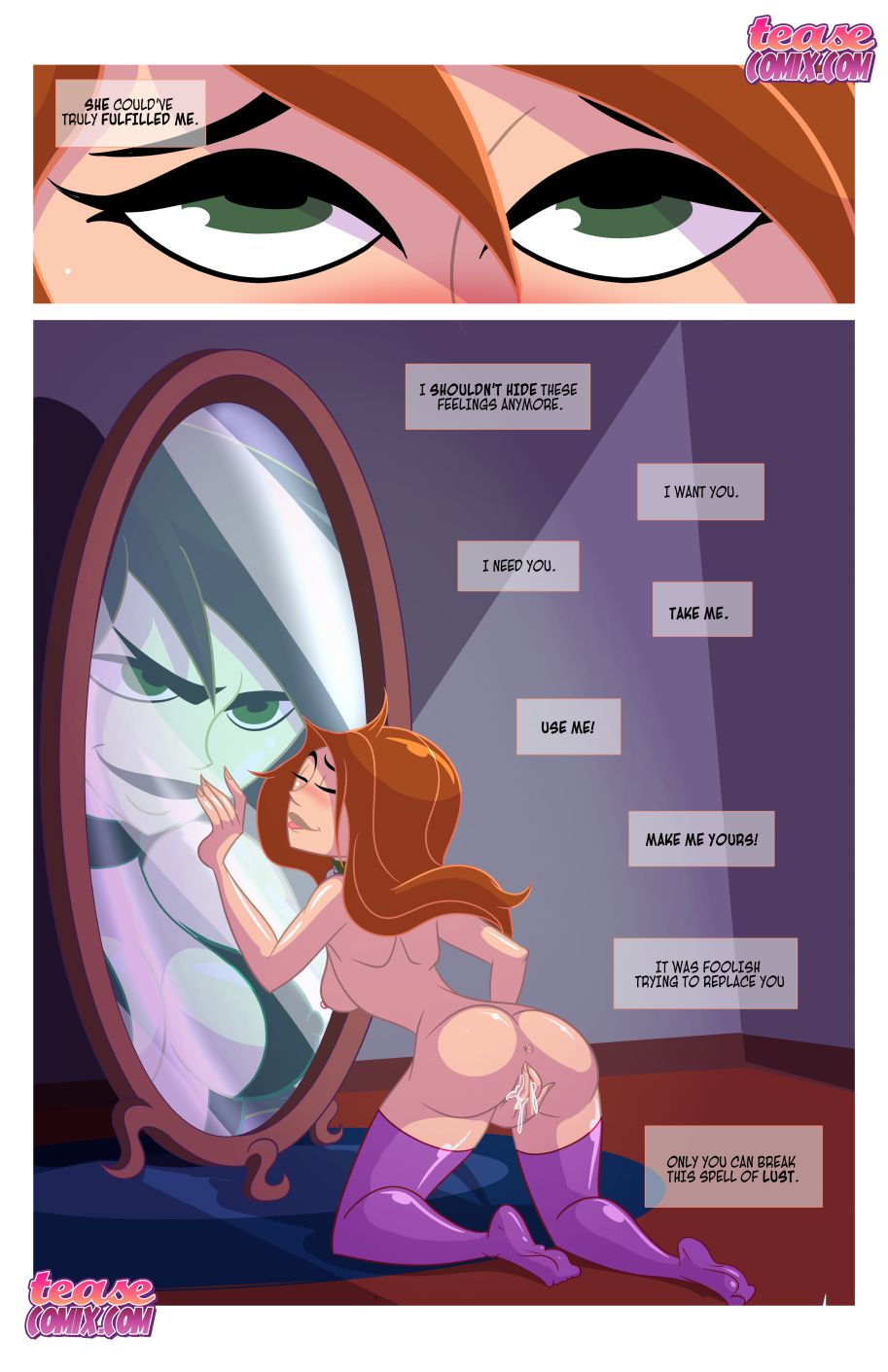 Kinky Possible – A Villain’s Bitch Remastered (Kim Possible) [Tease Comix] - Chapter 2 — Page 29