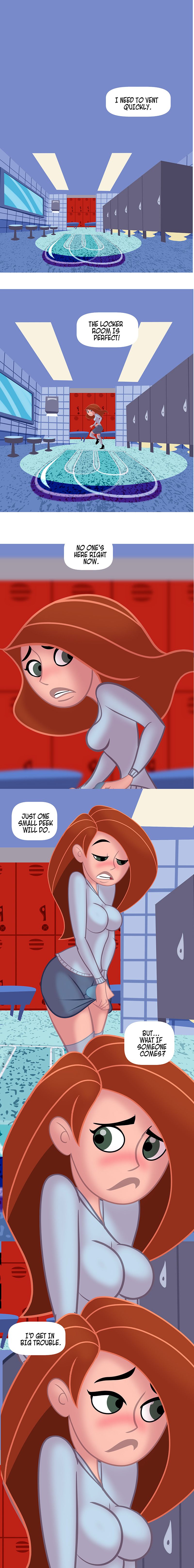 Kinky Possible – A Villain’s Bitch Remastered (Kim Possible) [Tease Comix] - Chapter 3 — Page 10