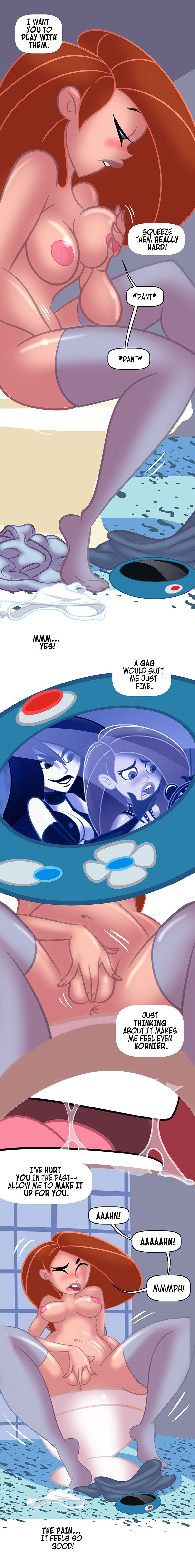 Kinky Possible – A Villain’s Bitch Remastered (Kim Possible) [Tease Comix] - Chapter 3 — Page 19