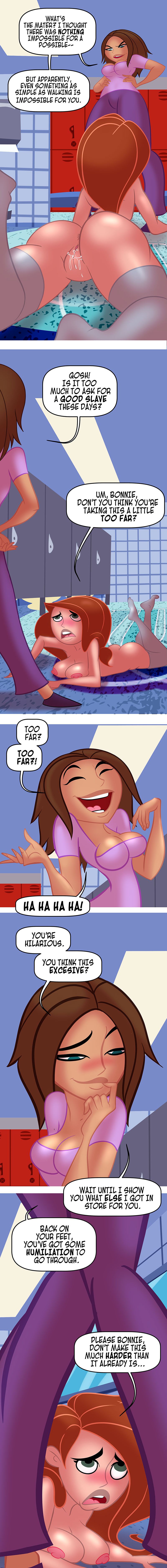 Kinky Possible – A Villain’s Bitch Remastered (Kim Possible) [Tease Comix] - Chapter 3 — Page 27