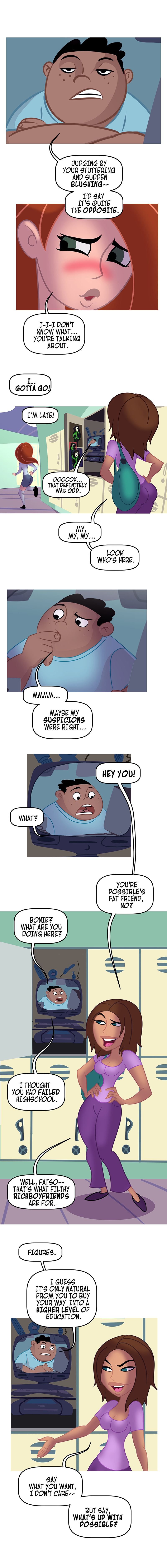 Kinky Possible – A Villain’s Bitch Remastered (Kim Possible) [Tease Comix] - Chapter 3 — Page 4