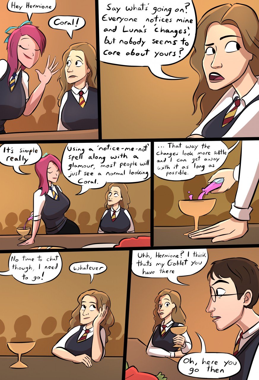 Enhancement Potion (Harry Potter) [EmmaBrave] - Chapter 1 — Page 8