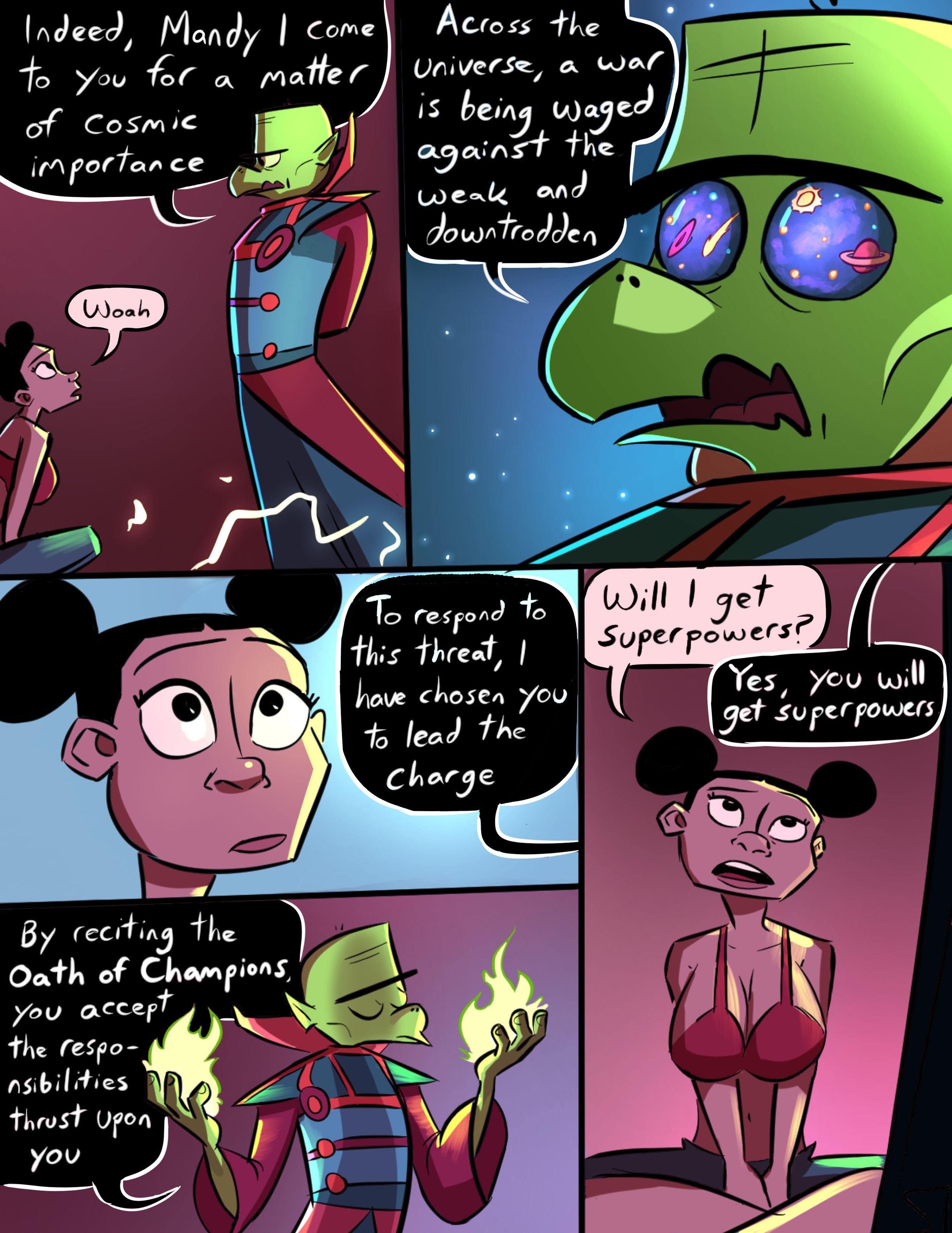 Maximum Mandy [EmmaBrave] - Chapter 1 — Page 4