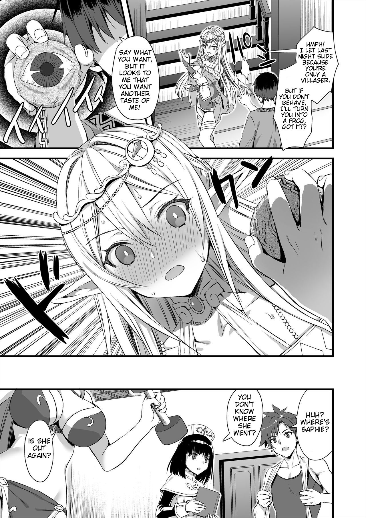 Horny Isekai Elf’s Evil Eye [Ayakawa Riku] - Chapter 1 — Page 30