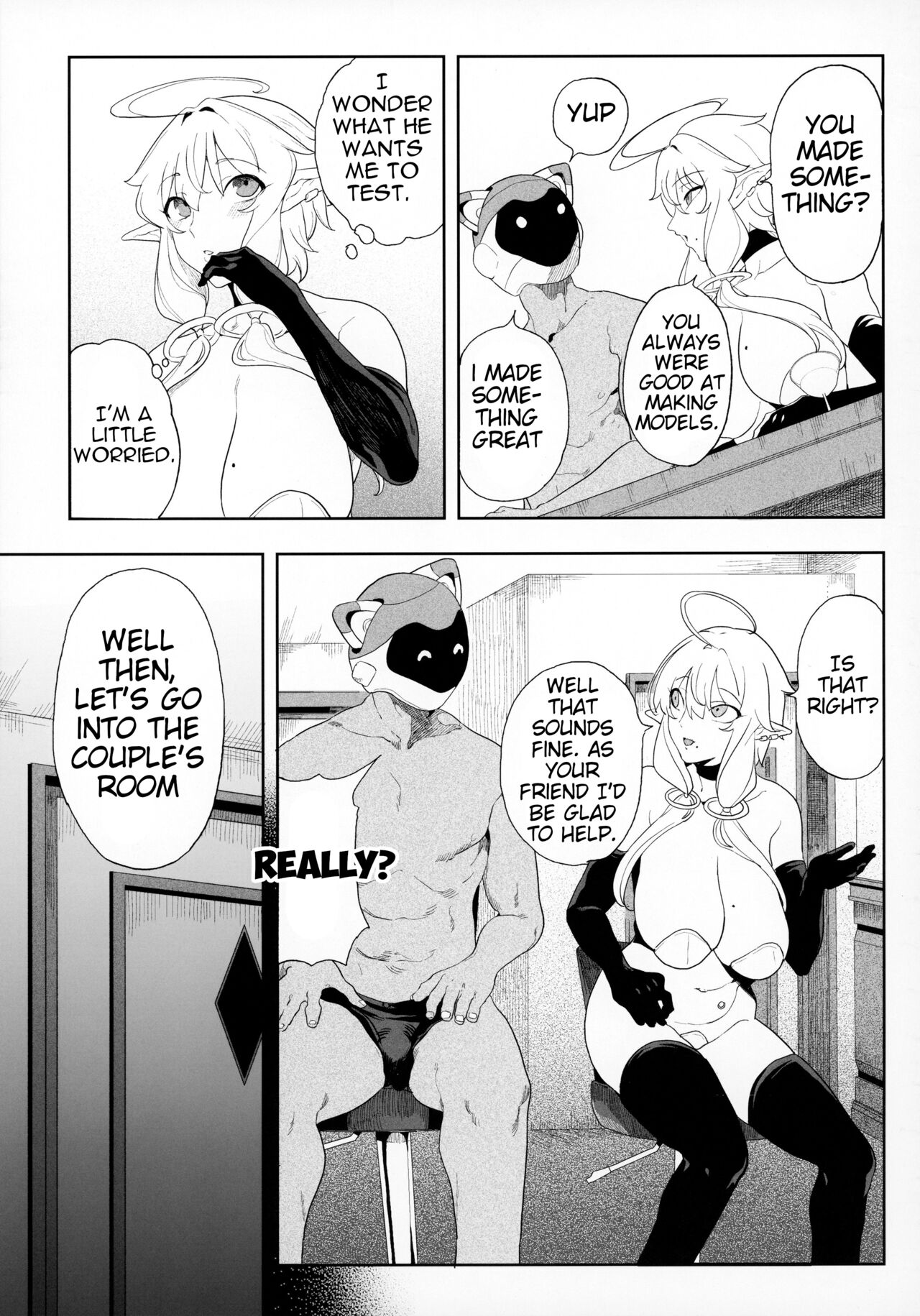 Cyberbrain Sex Princess – A Girl Who Gets Fucked in Virtual Reality [Kamaboko] - Chapter 1 — Page 36