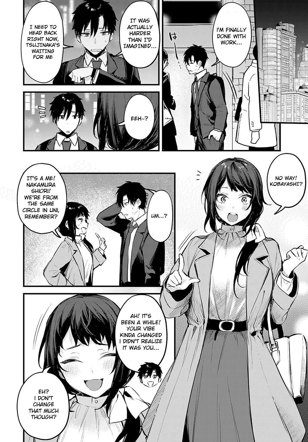 Junior girlfriend Tsujinaka-chan’s punishment [Danimaru] - Chapter 1 — Page 4