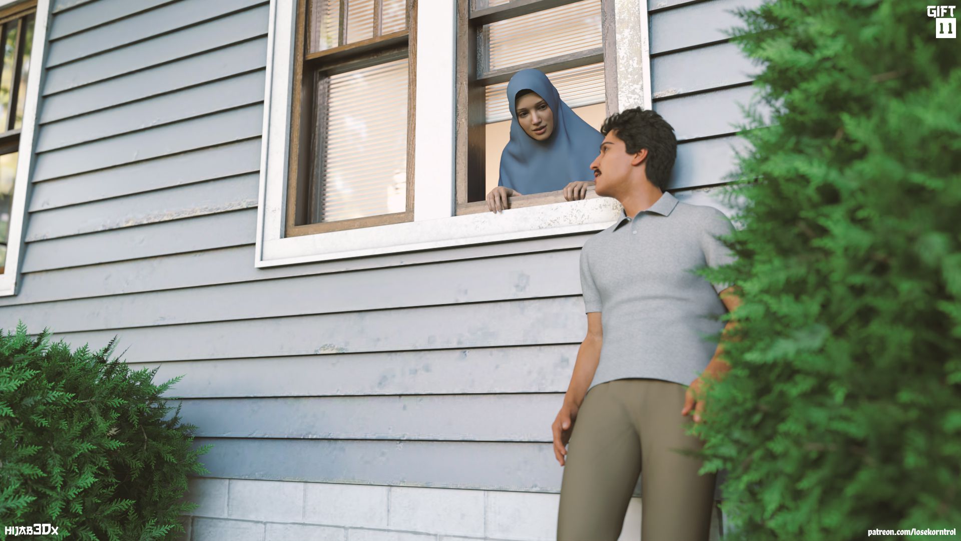 Gift [LoseKorntrol , Hijab 3DX] - Chapter 1 — Page 12