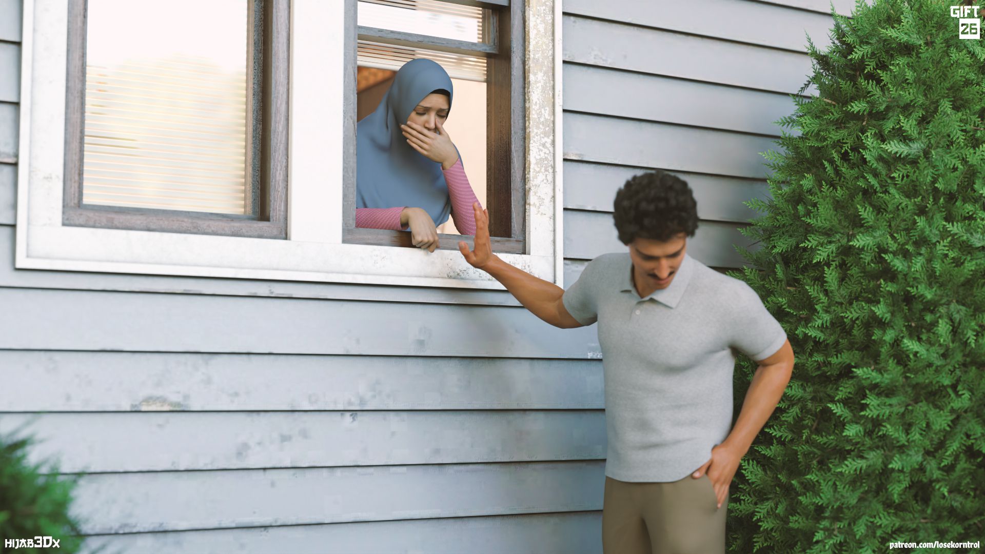 Gift [LoseKorntrol , Hijab 3DX] - Chapter 1 — Page 27