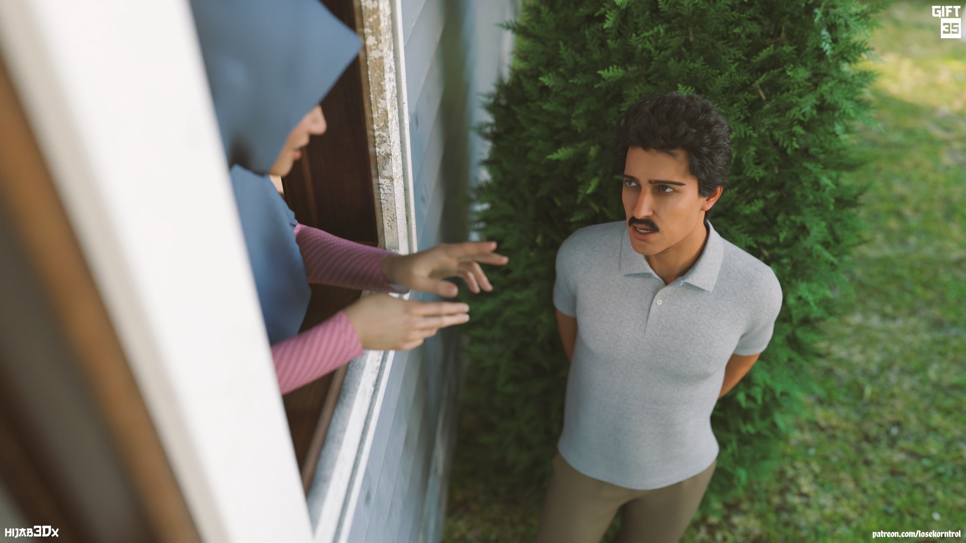 Gift [LoseKorntrol , Hijab 3DX] - Chapter 1 — Page 36