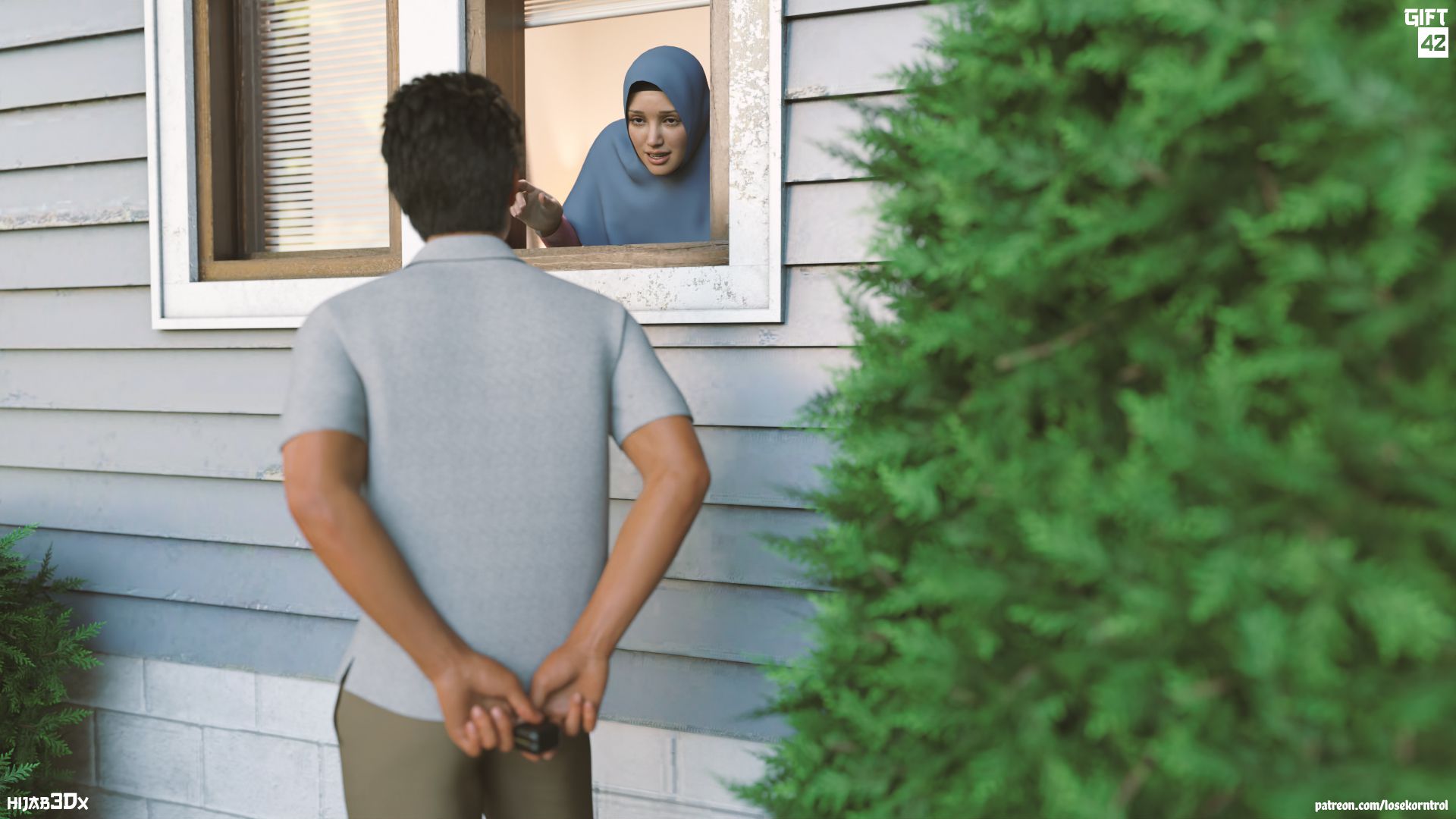 Gift [LoseKorntrol , Hijab 3DX] - Chapter 1 — Page 43
