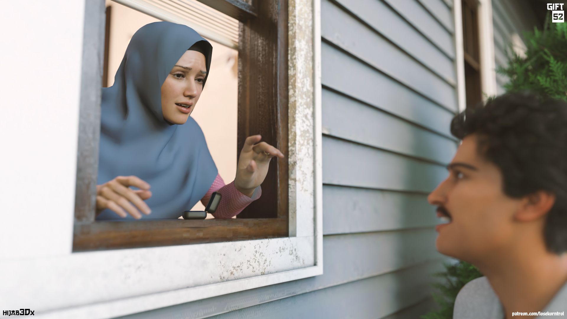 Gift [LoseKorntrol , Hijab 3DX] - Chapter 1 — Page 53