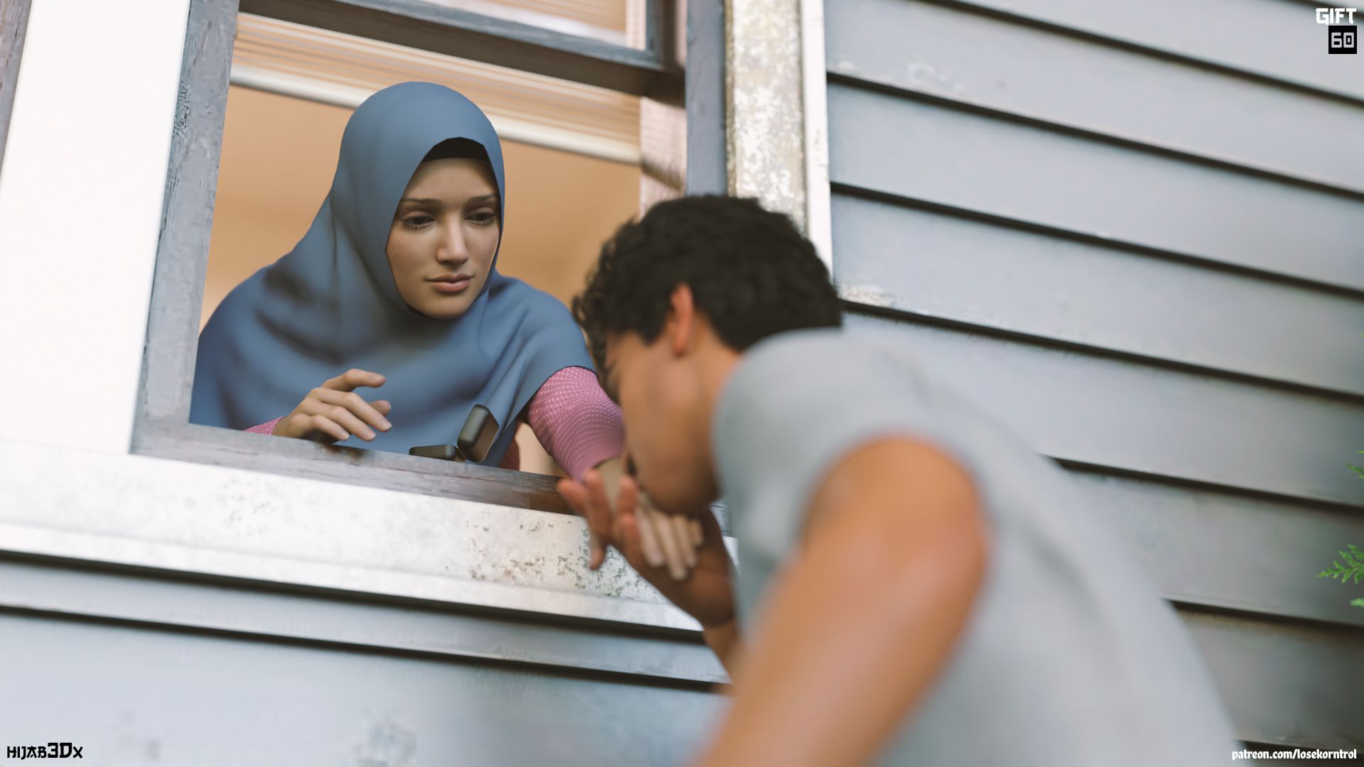 Gift [LoseKorntrol , Hijab 3DX] - Chapter 1 — Page 61