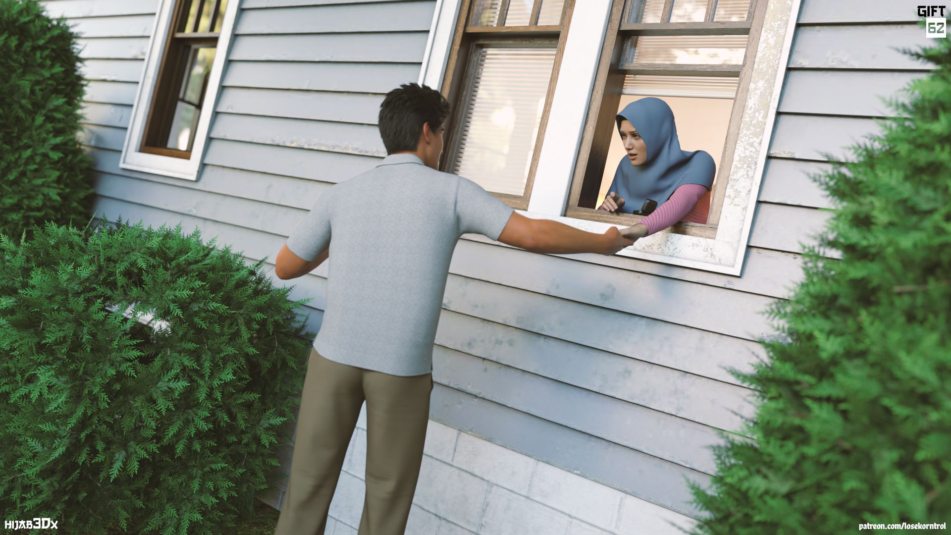 Gift [LoseKorntrol , Hijab 3DX] - Chapter 1 — Page 63