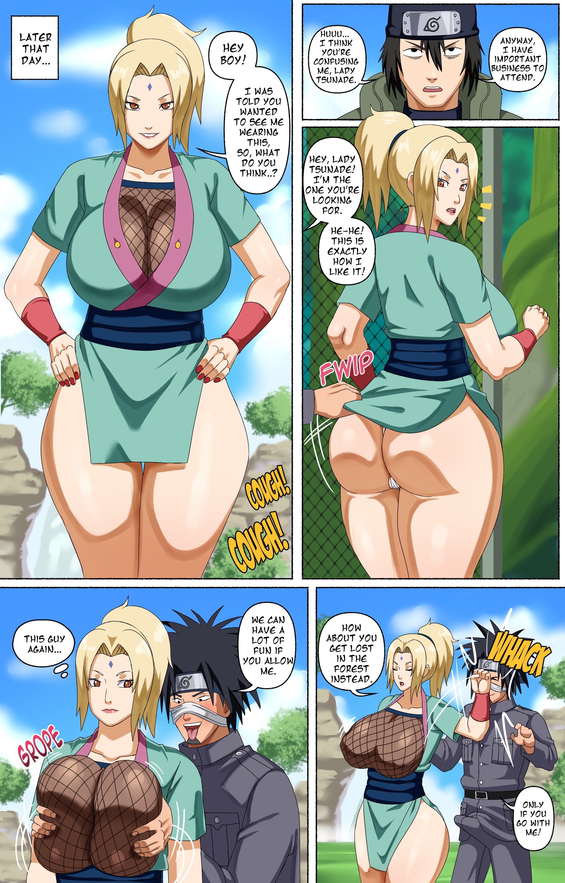 Tsunade and her Assistants (Naruto) [Pink Pawg] - Chapter 1 — Page 16