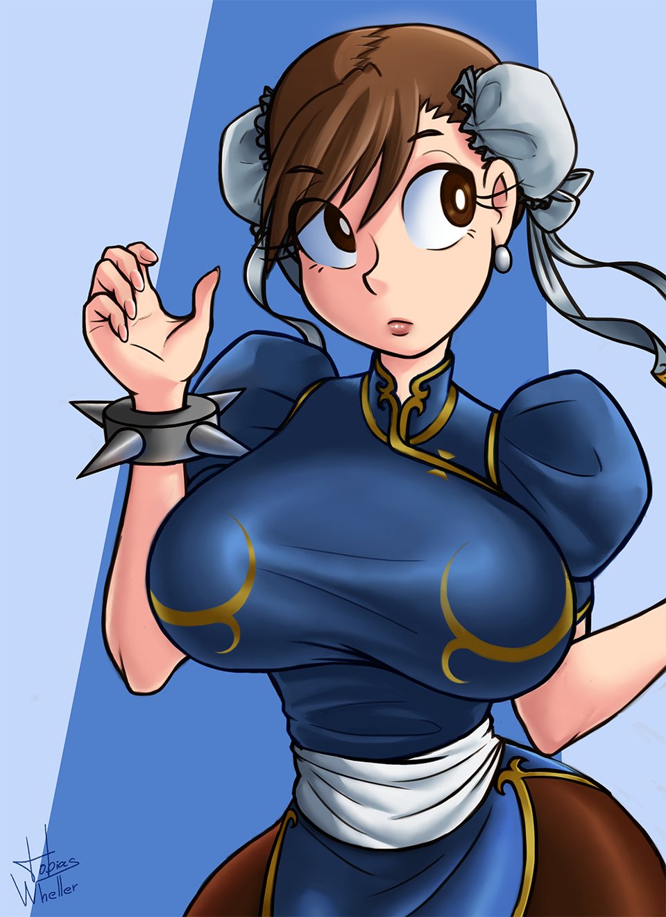 A Shocking Conclusion! (Street Fighter) [TSFSingularity] - Chapter 1 — Page 6