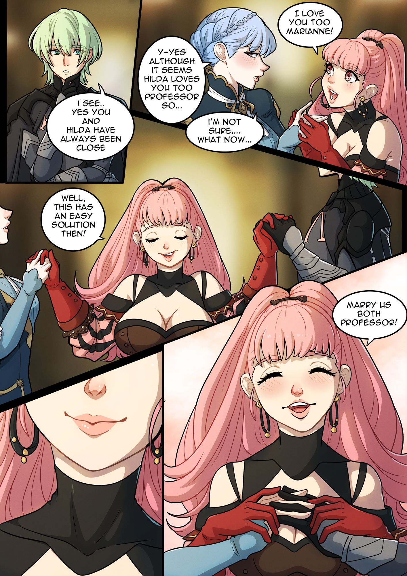 Both is Good (Fire Emblem) [Kinkymation] - Chapter 1 — Page 5