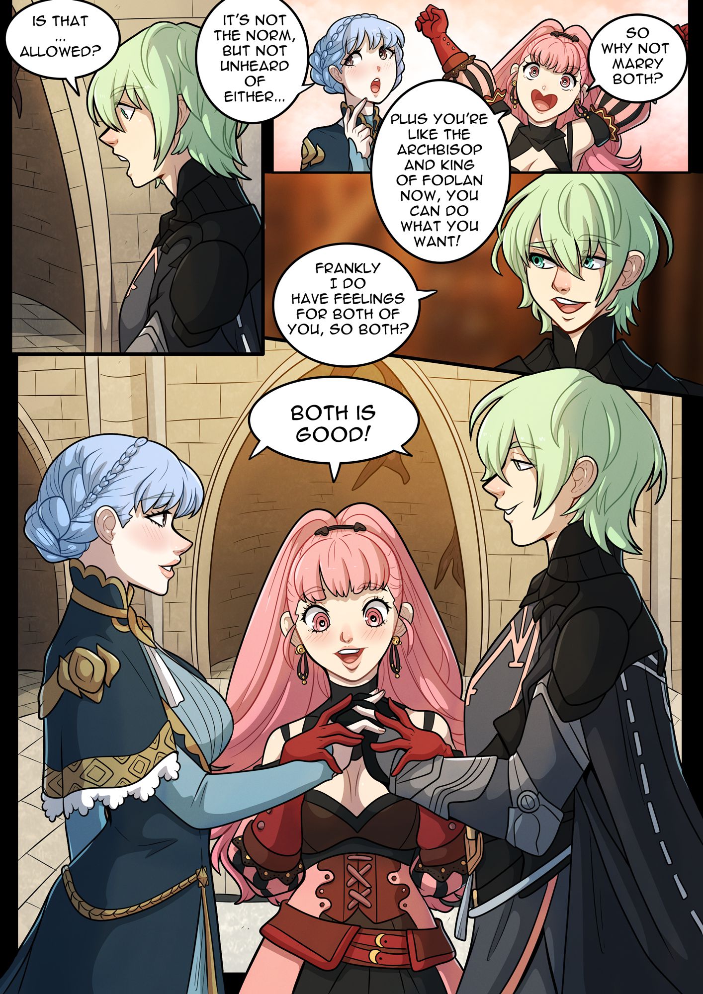 Both is Good (Fire Emblem) [Kinkymation] - Chapter 1 — Page 6