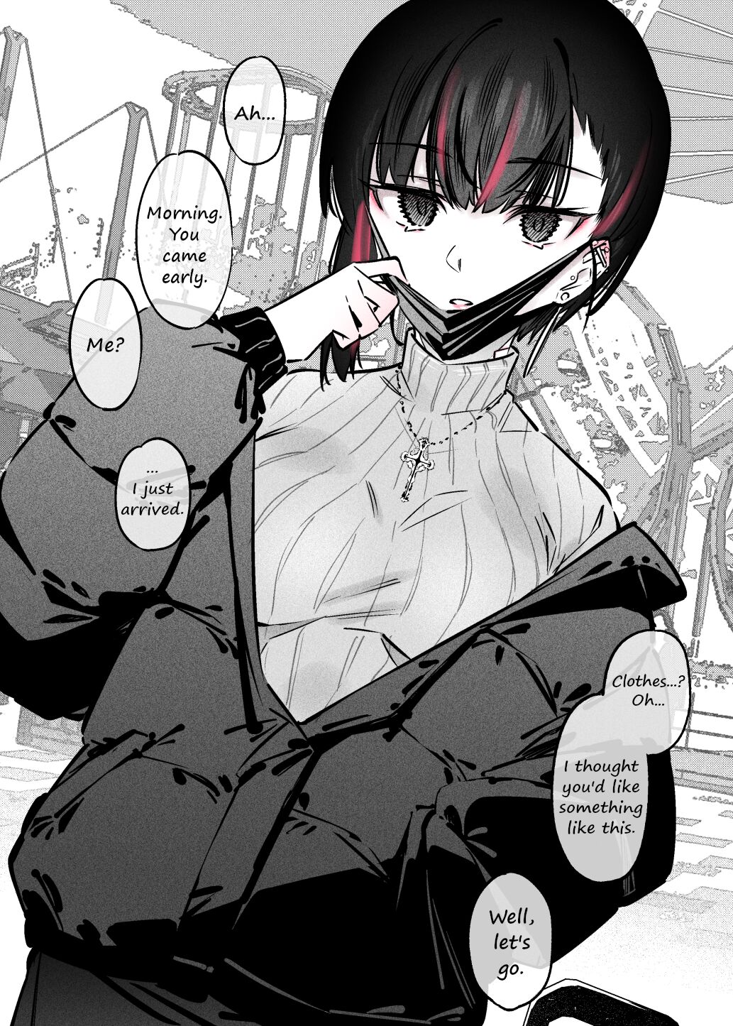 The Kind of Girl Who is Extremely Erotic But Would be a Disaster if You Asked Her Out [7zu7] - Chapter 1 — Page 12