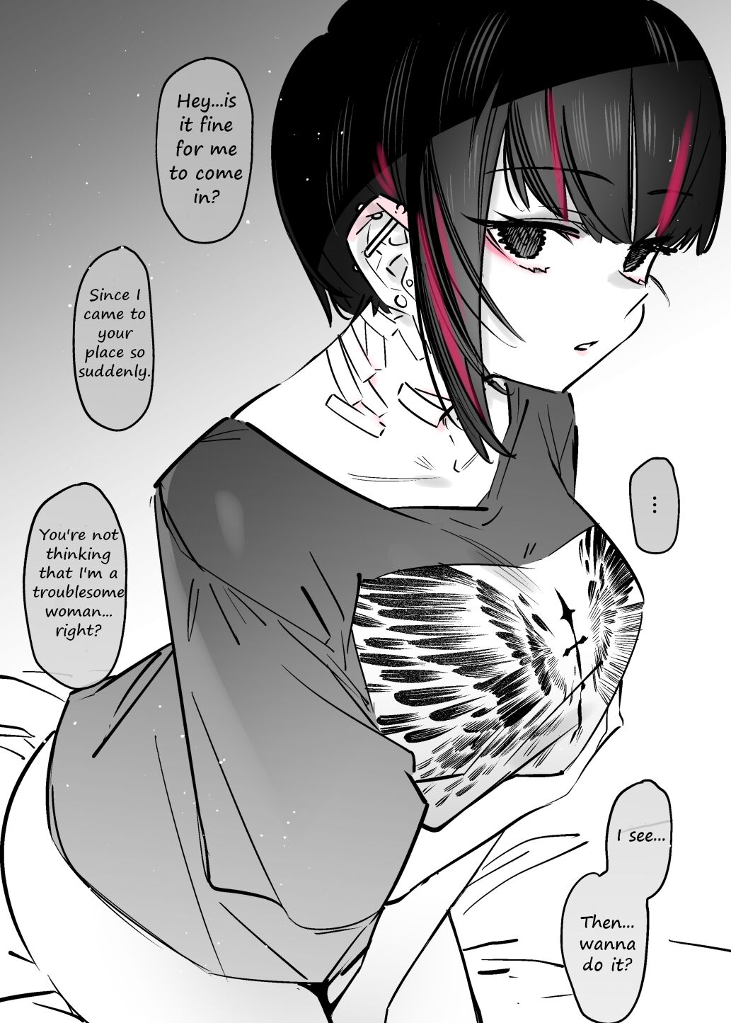 The Kind of Girl Who is Extremely Erotic But Would be a Disaster if You Asked Her Out [7zu7] - Chapter 1 — Page 8
