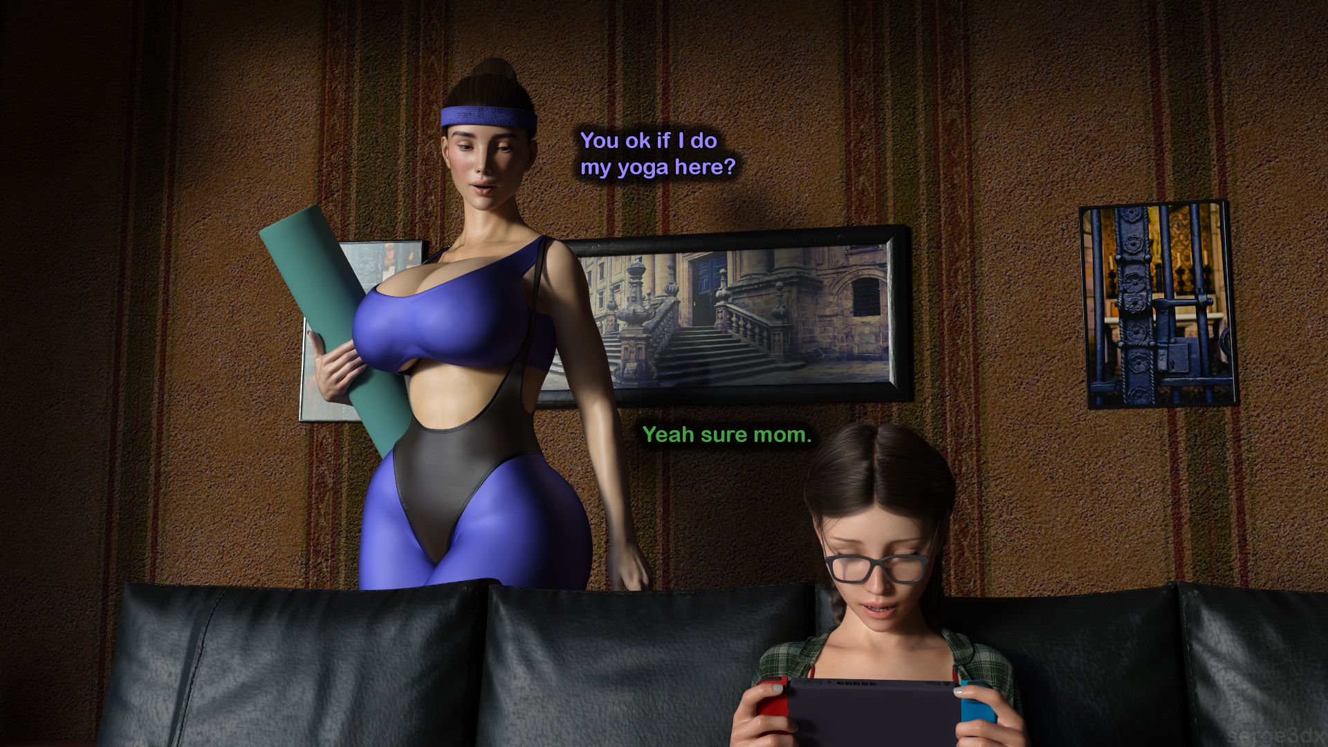 Mother’s Desire [Serge3DX] - Chapter 1 — Page 120