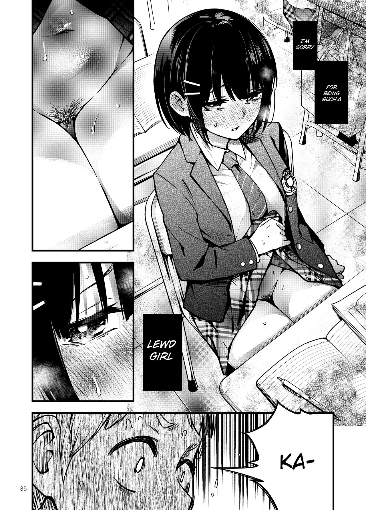 A story about a virgin waking up with her first experience with a virgin [Dojiro] - Chapter 1 — Page 35